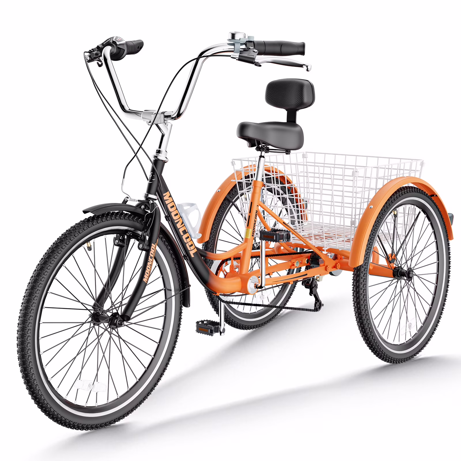 FICISOG 7 Speed Adult Tricycle for Women, 20/24/26 Inch Adult Trike with Basket, 3 Wheel Bikes for Adults Seniors, Cruise Trike for Shopping Picnic - Image 15