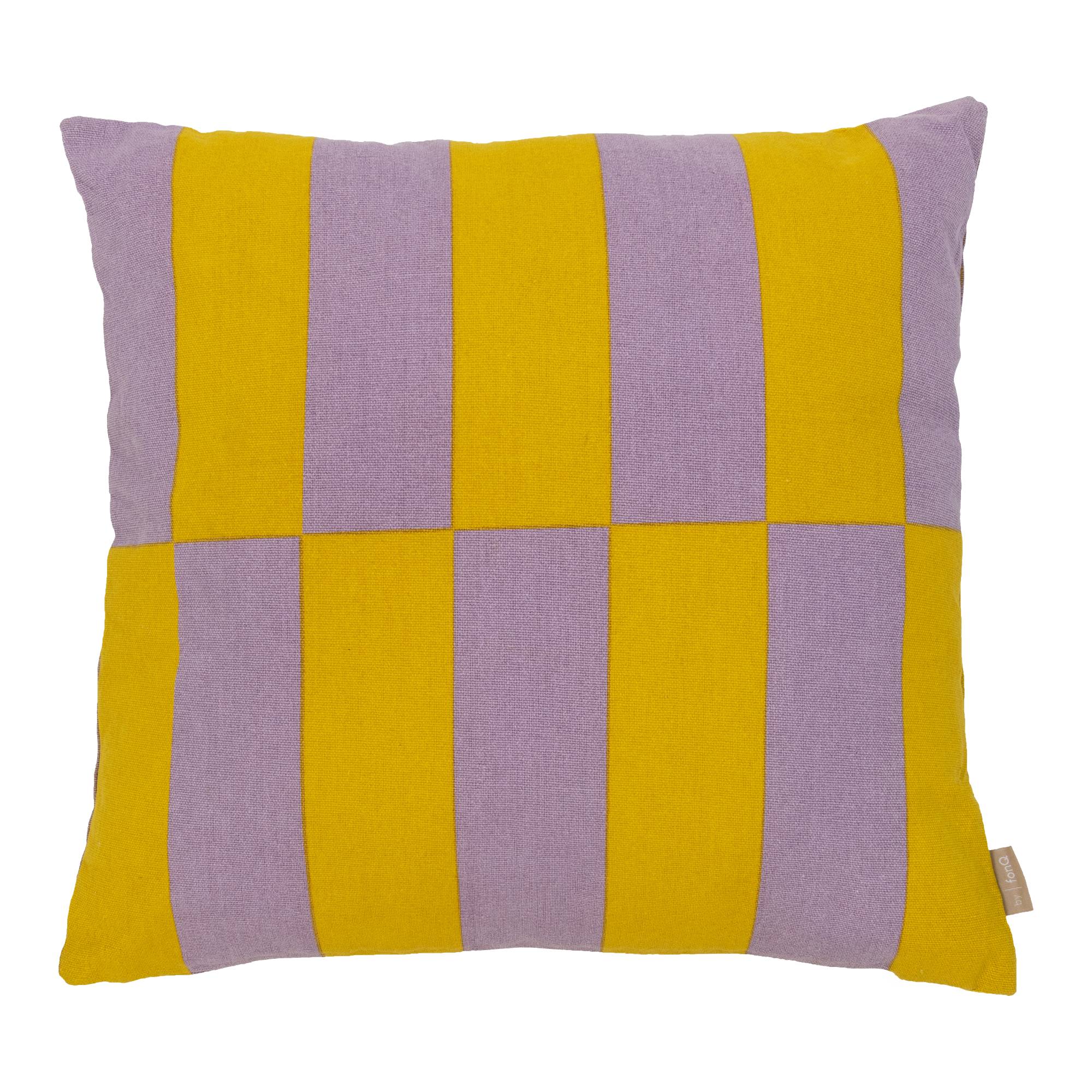 Blokker Play Sierkussen 50 x 50 cm - Lavendel/Geel