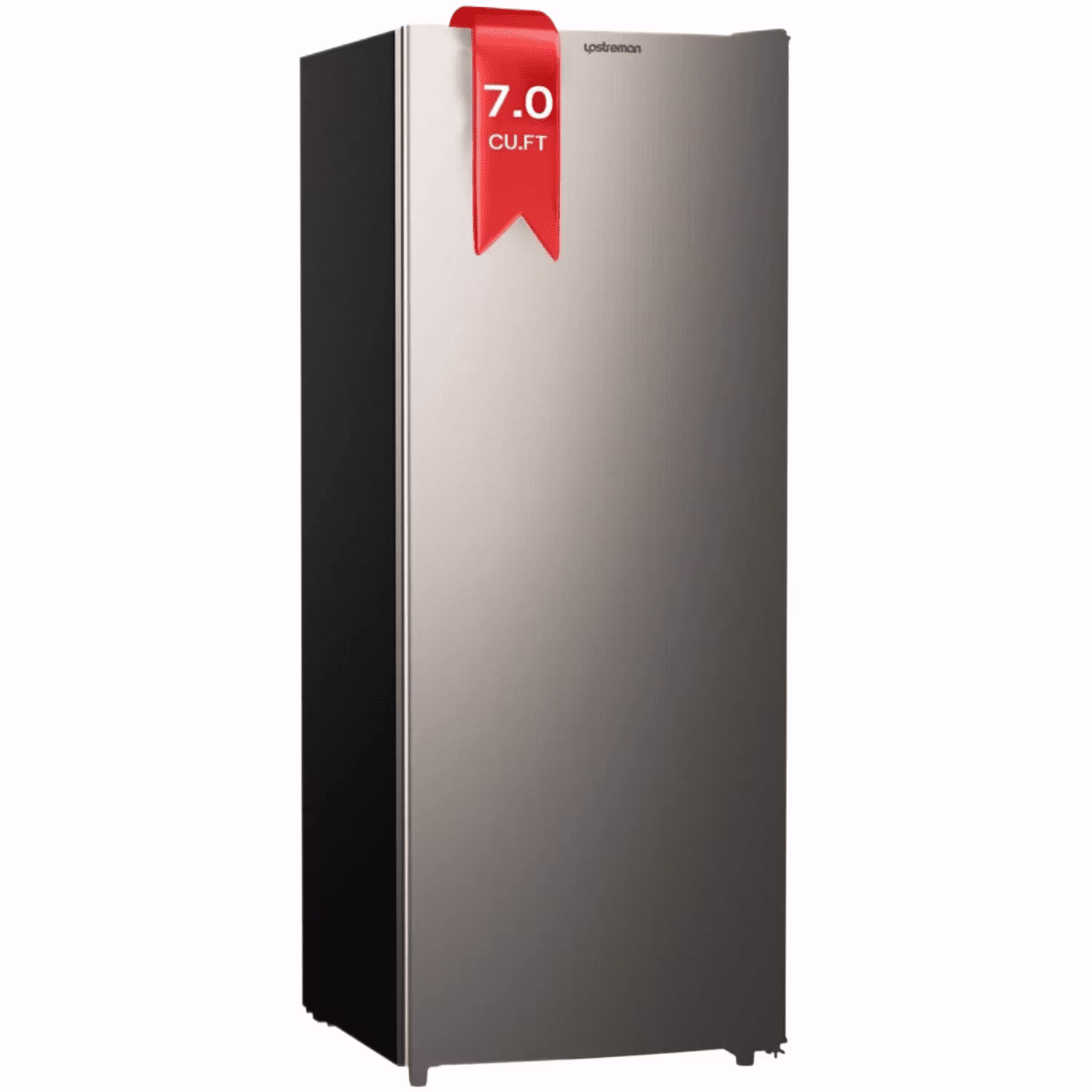 Upstreman 7.0 Cu.Ft Upright Freezer Convertible Fridge/Freezer, Garage Ready Deep Freezer with Reversible Door, UP70 White - Image 3