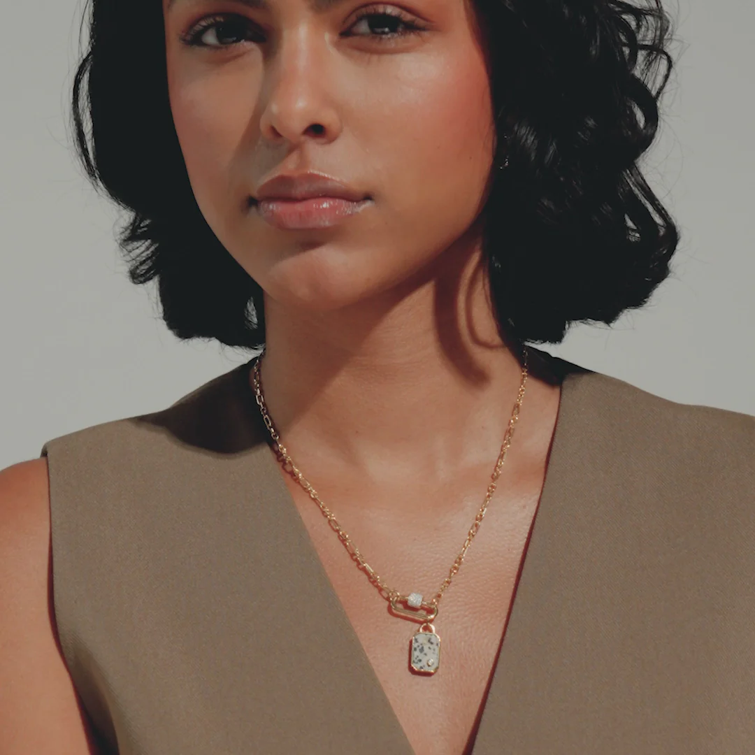 Figaro Chain Charm Necklace Base