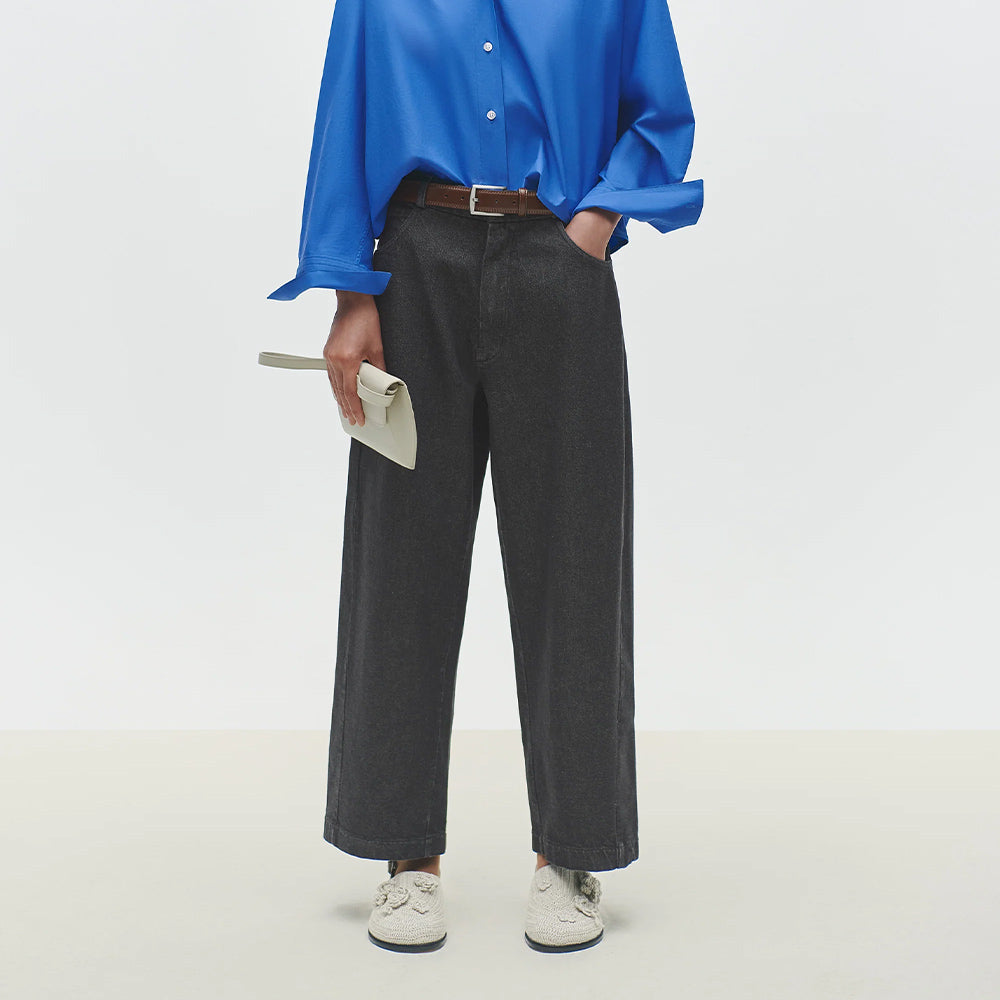 Cordera - Jeans Droit - Noir