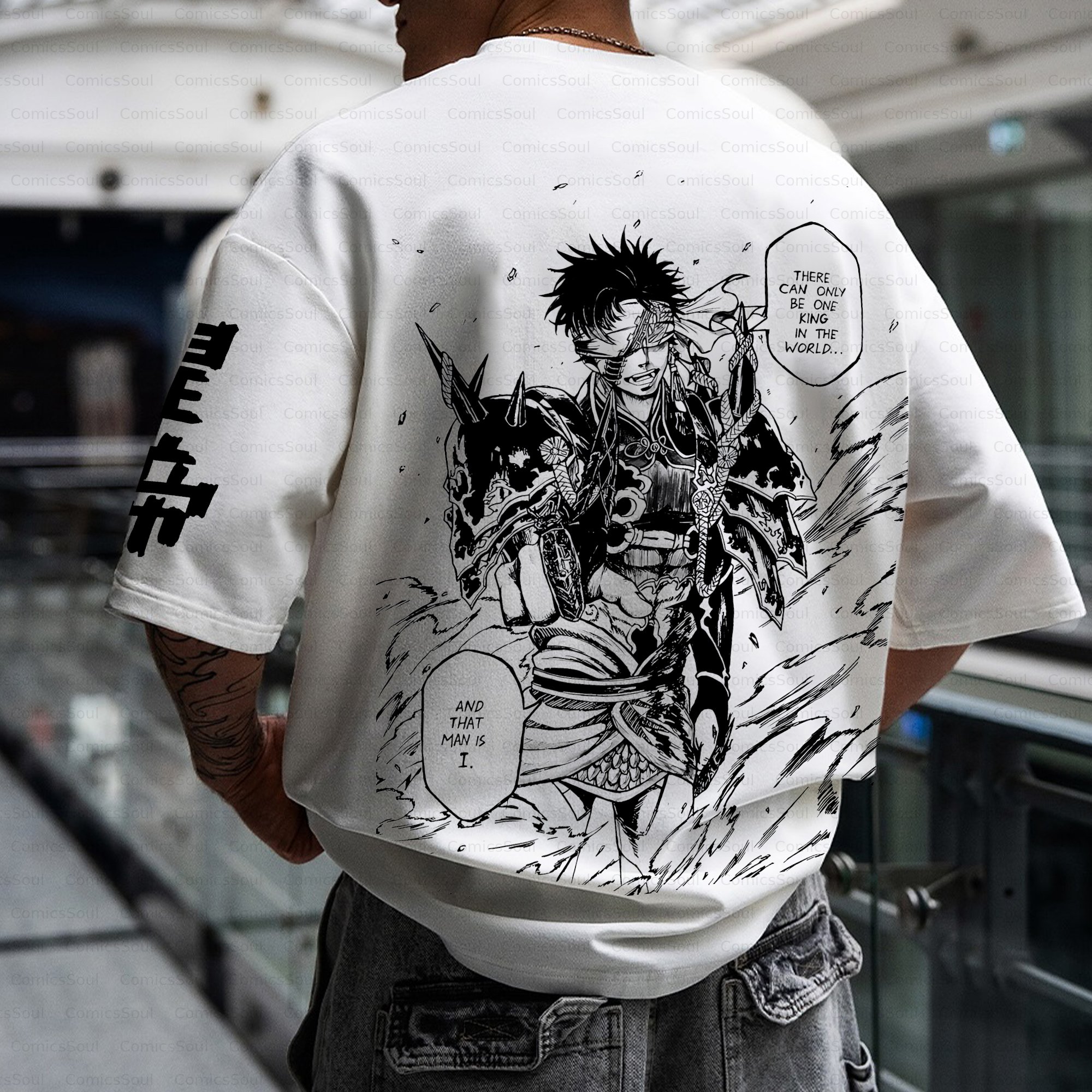 Unisex Anime Inspired Vintage T-Shirt