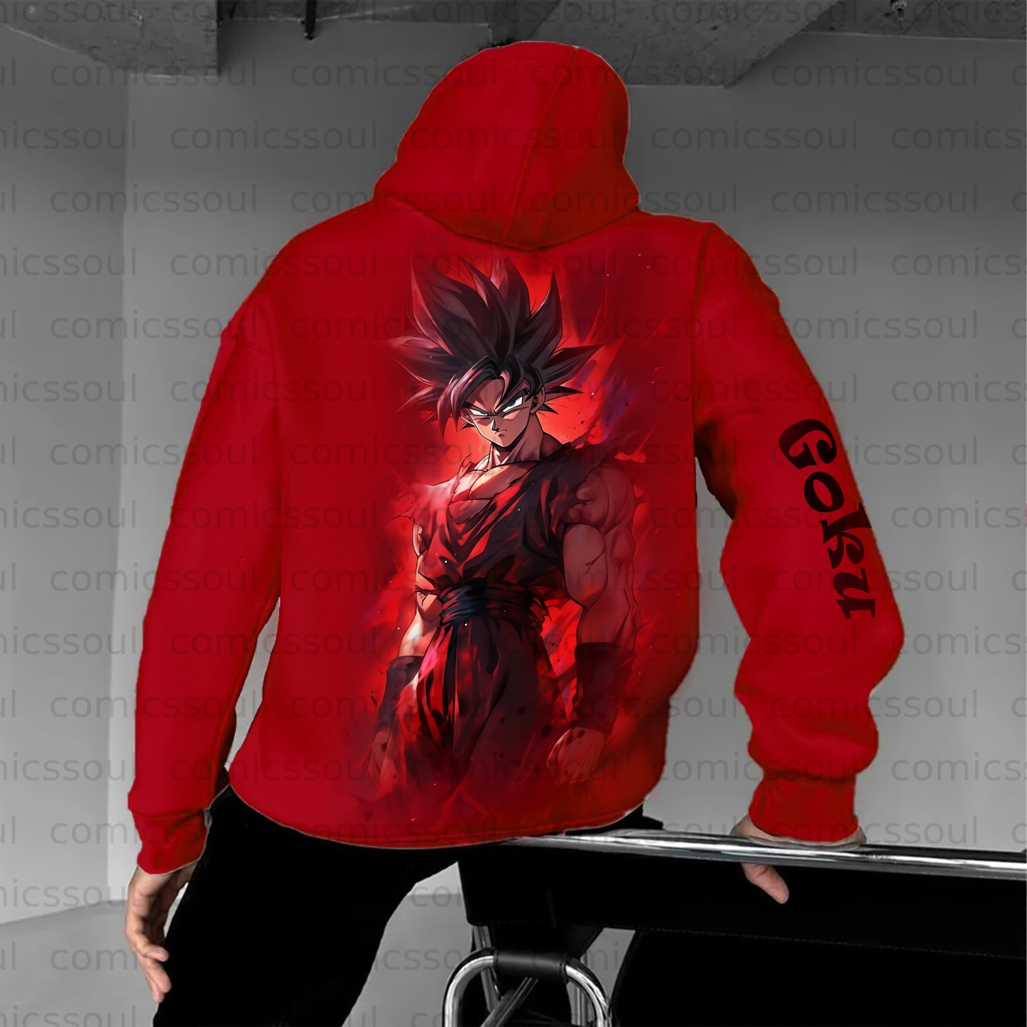 Unisex Anime Graphic Streetwear Vintage Hoodie