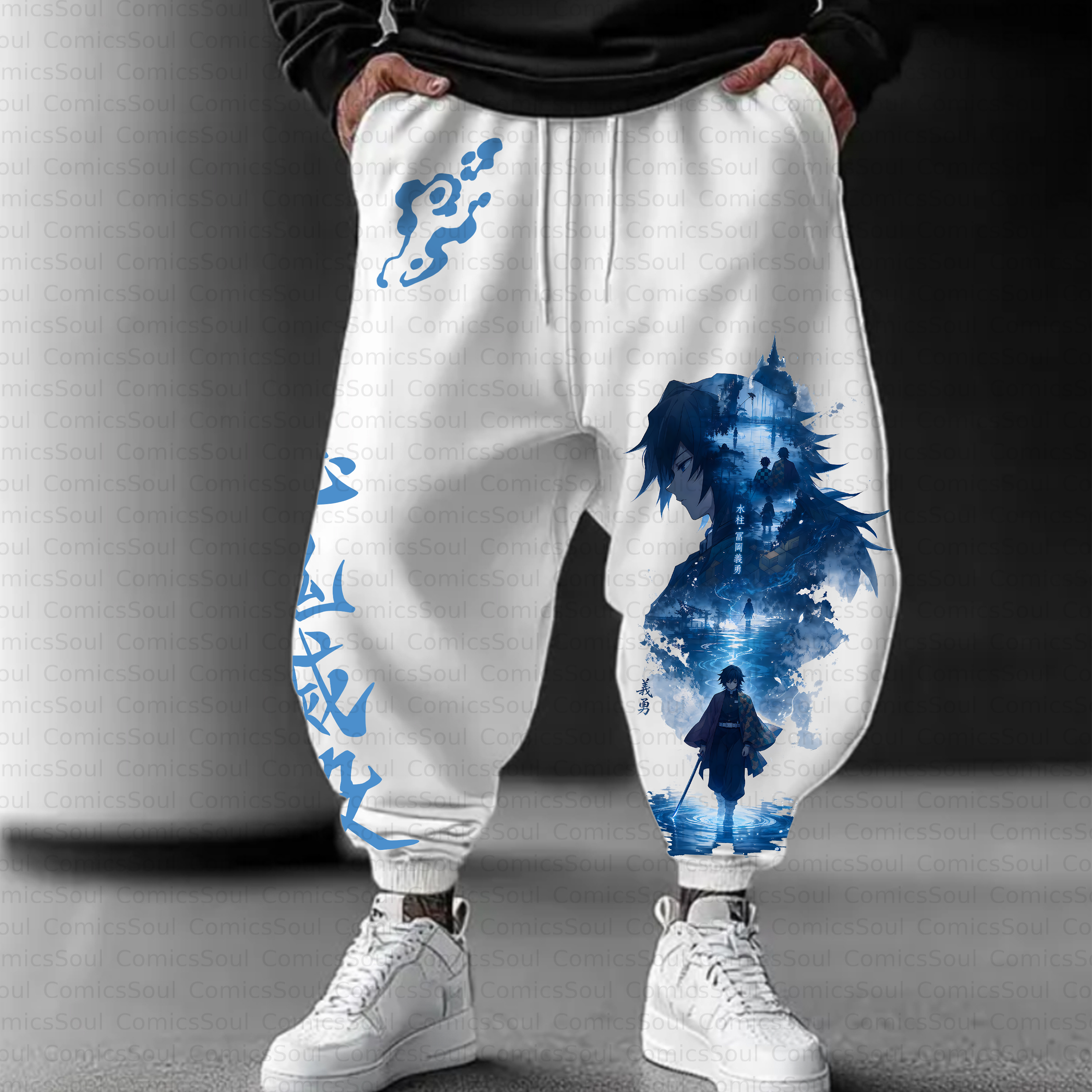Unisex Casual Anime Streetwear Pant