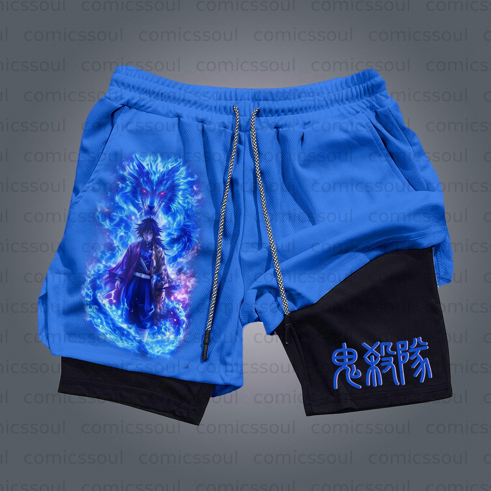 Unisex Casual Anime Streetwear Shorts