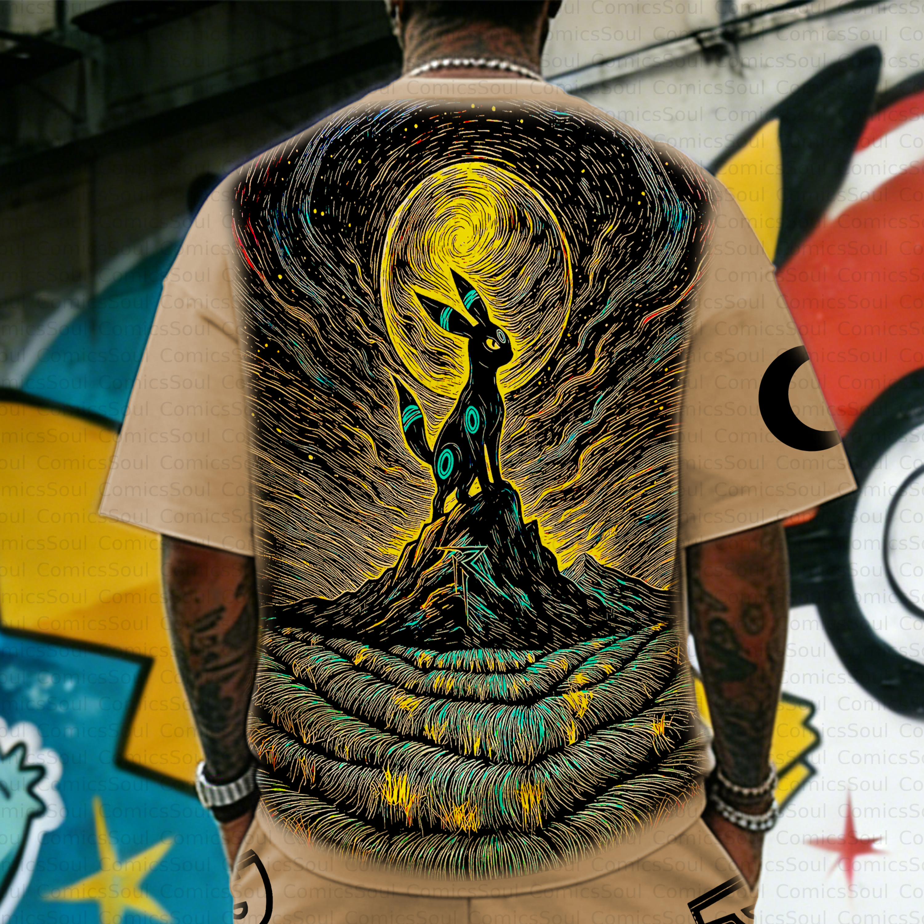 Unisex Anime Inspired Vintage T-Shirt