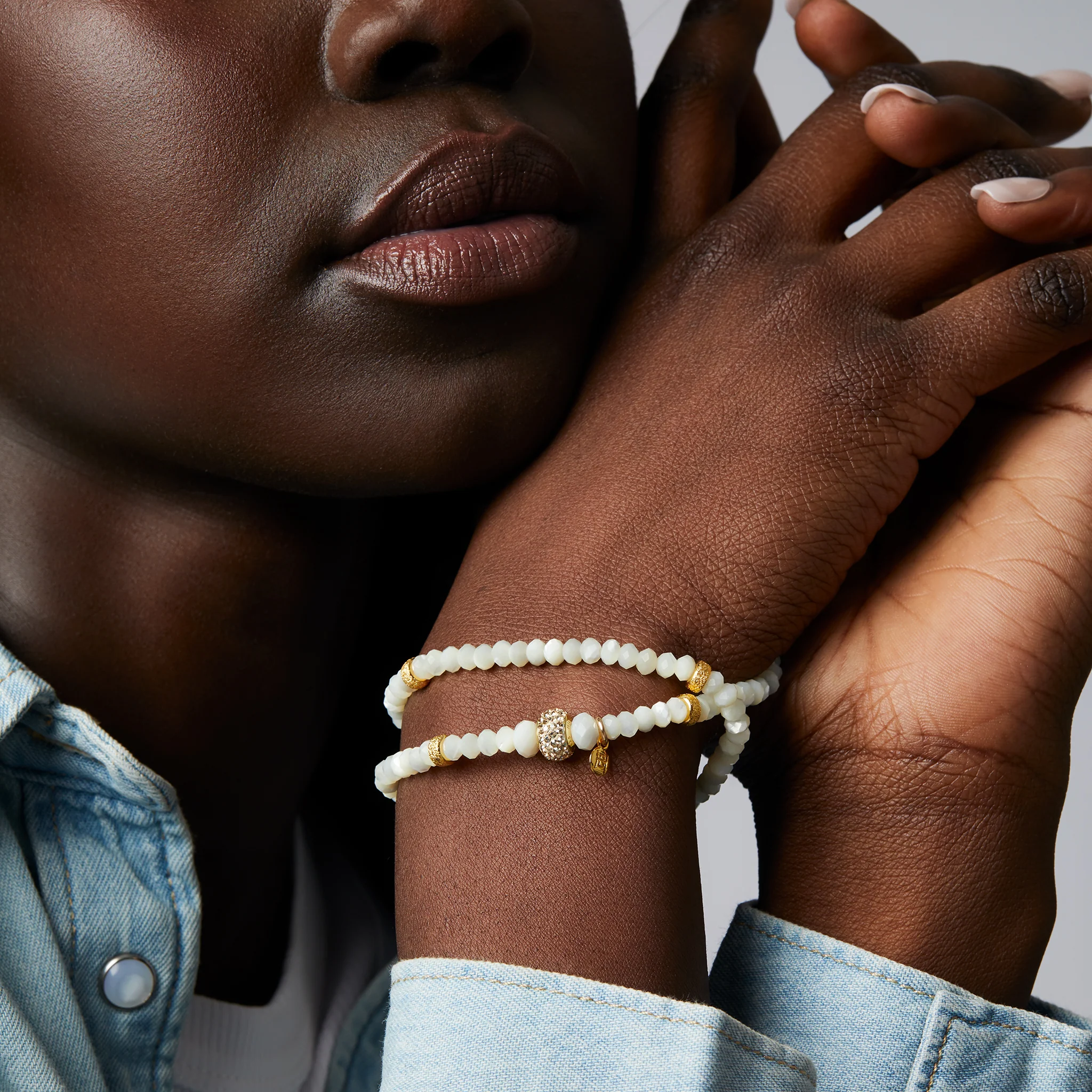 Sparkle Ball™ Double Wrap Bracelet