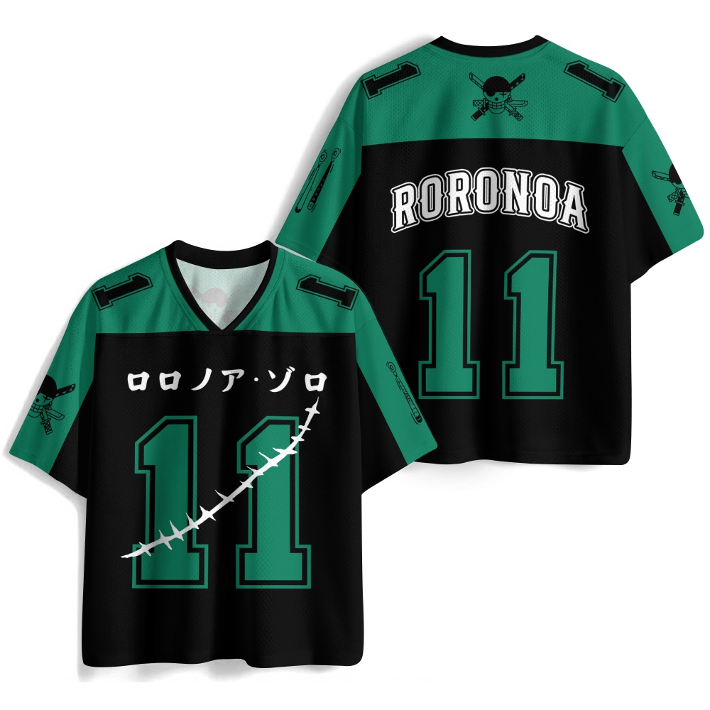 One Piece Crew Neck Football Jersey