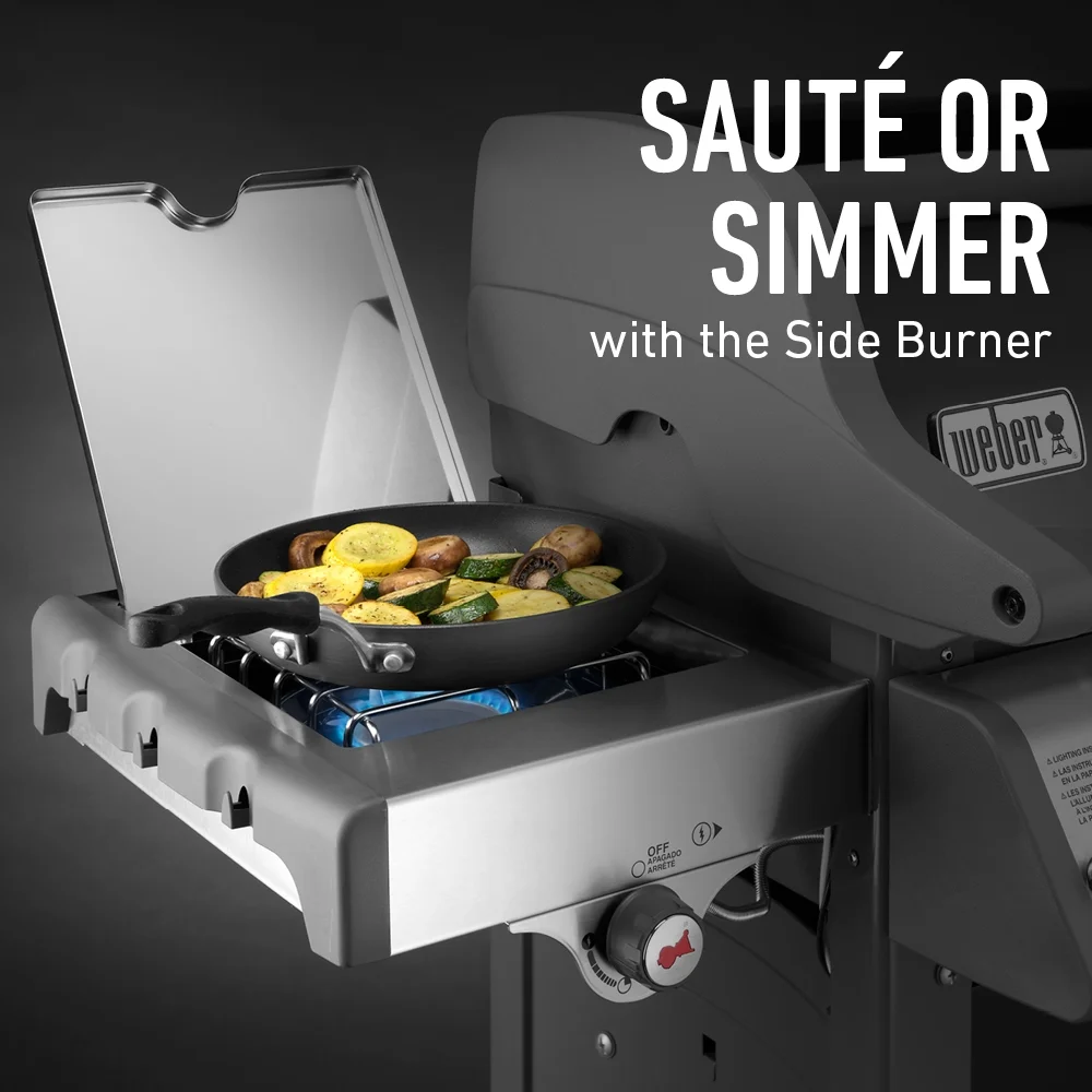Weber Spirit E-330 Lp Gas Grill Black - Image 9