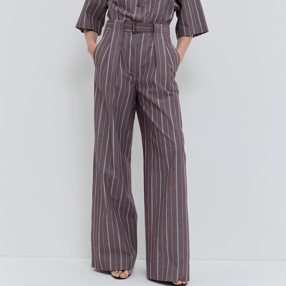 Christian Wijnants - Pantalon Palesa - Marron