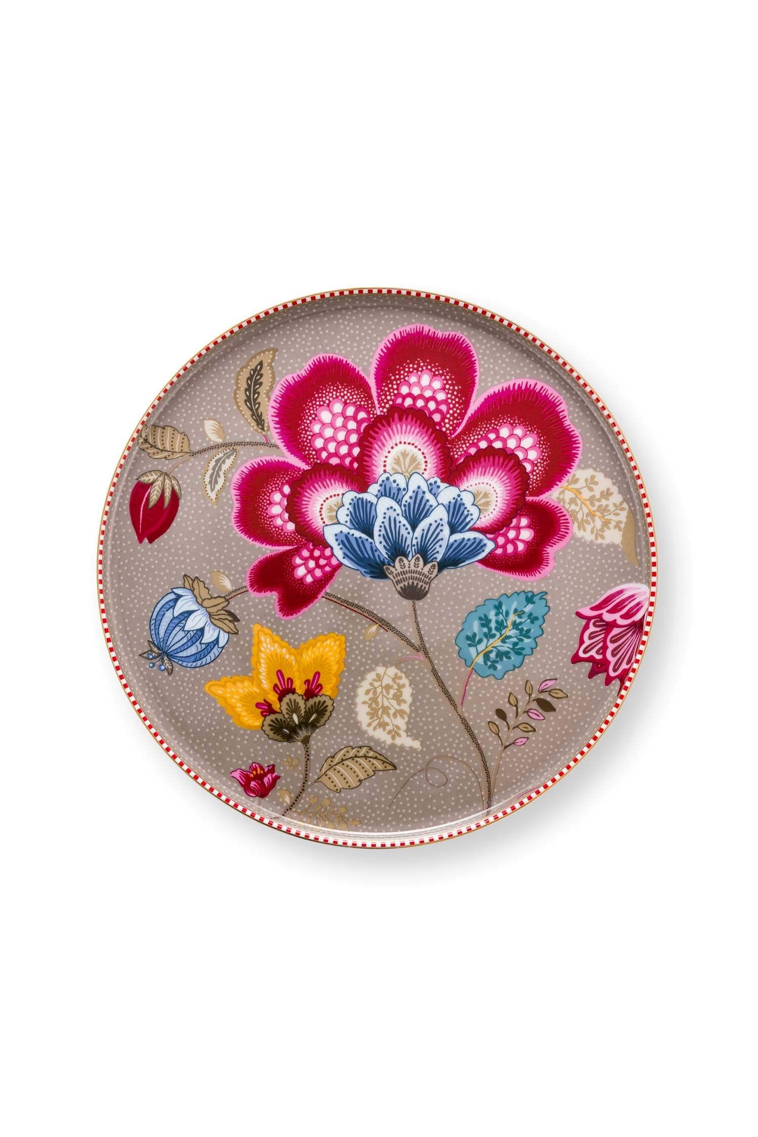 Mini Cake Tray Blooming Tales Fantasy Khaki 21cm