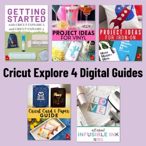 Cricut Explore 4 Guides