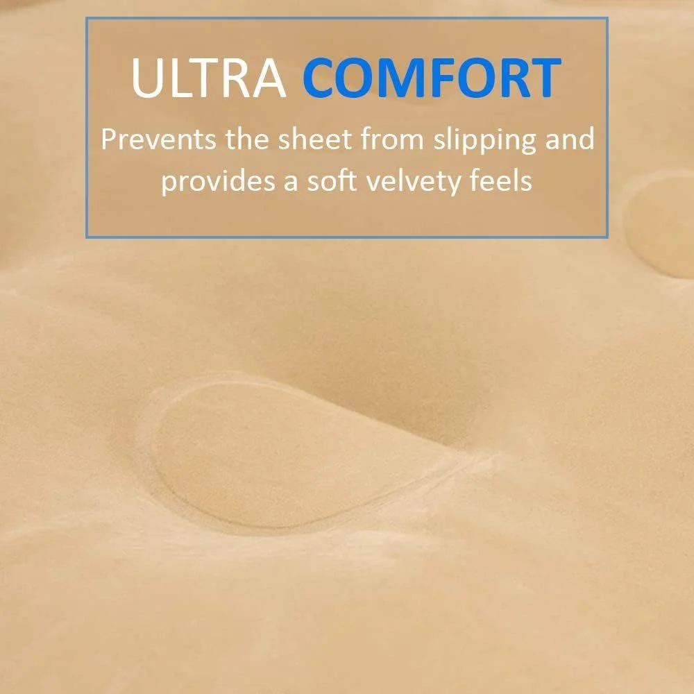 Double Inflatable High Raised Air Bed Mattress with Built in Pump and release valve - Image 6