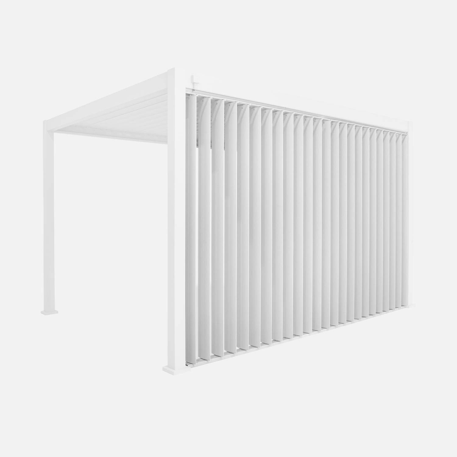 Triomphe panel vertical 4m - Panel de 4m con lamas orientables para pérgola bioclimática