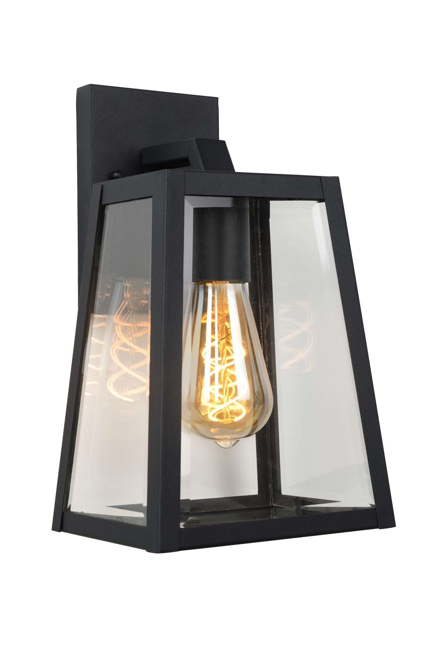 Lucide MATSLOT Wandlamp - Zwart