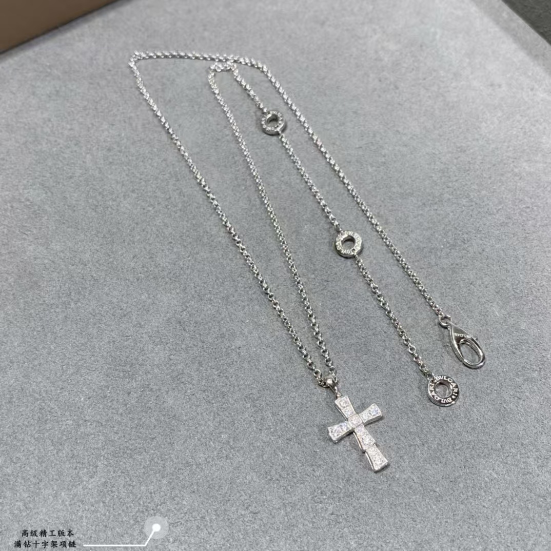 Bvlgari Cross Croce Pendant Necklace - Original Replica Club