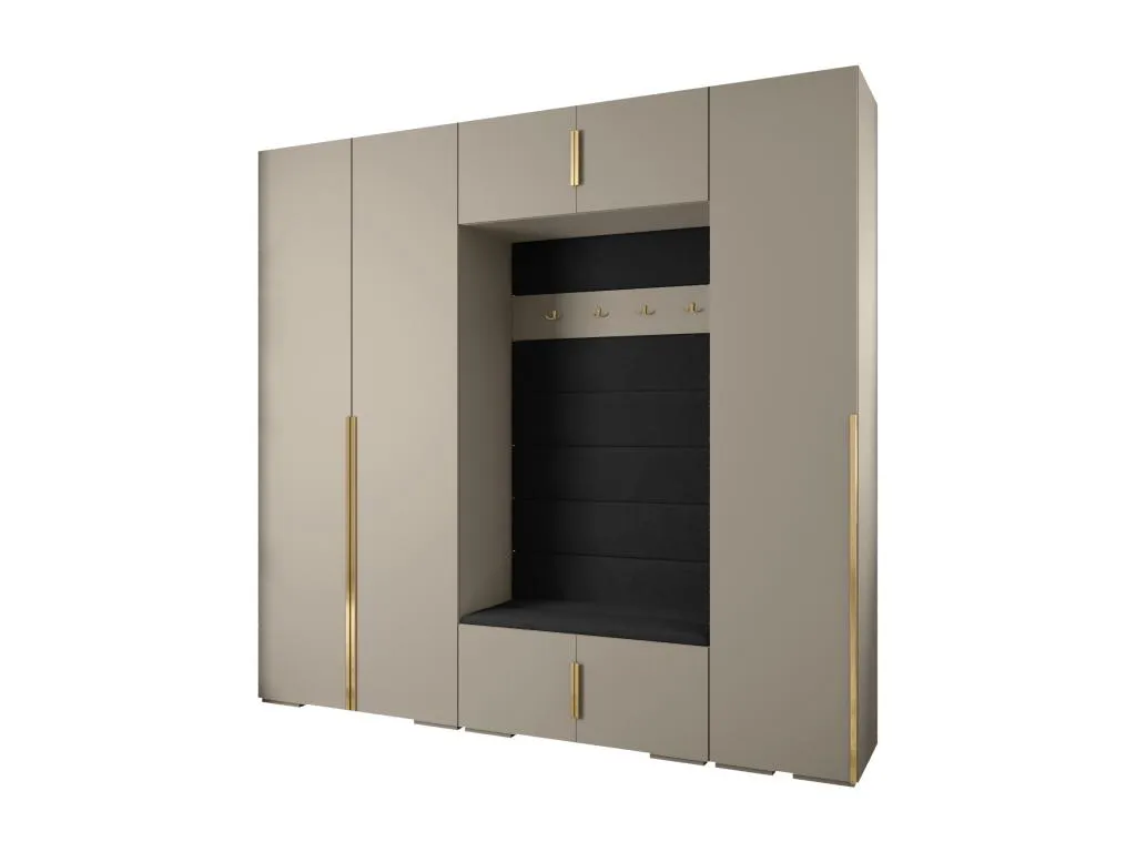 Decounico 1 armario con puertas batientes 236.7/250/47