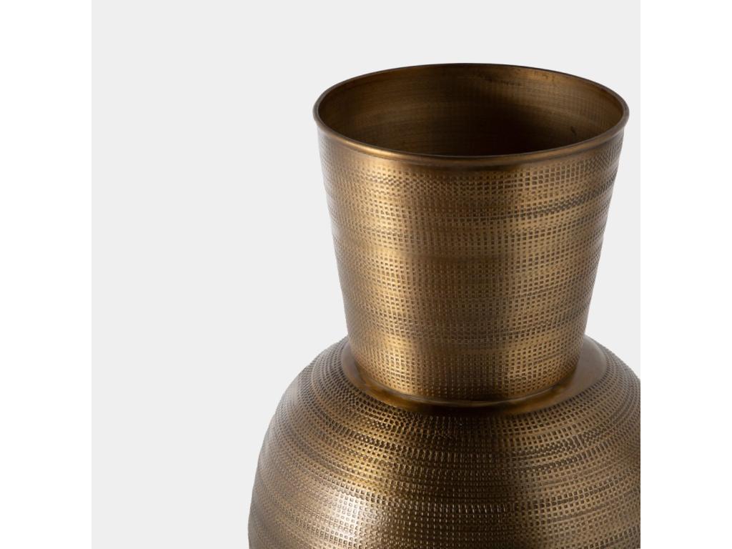 Jarrón de Metal Dorado 42 x 20- Solum
