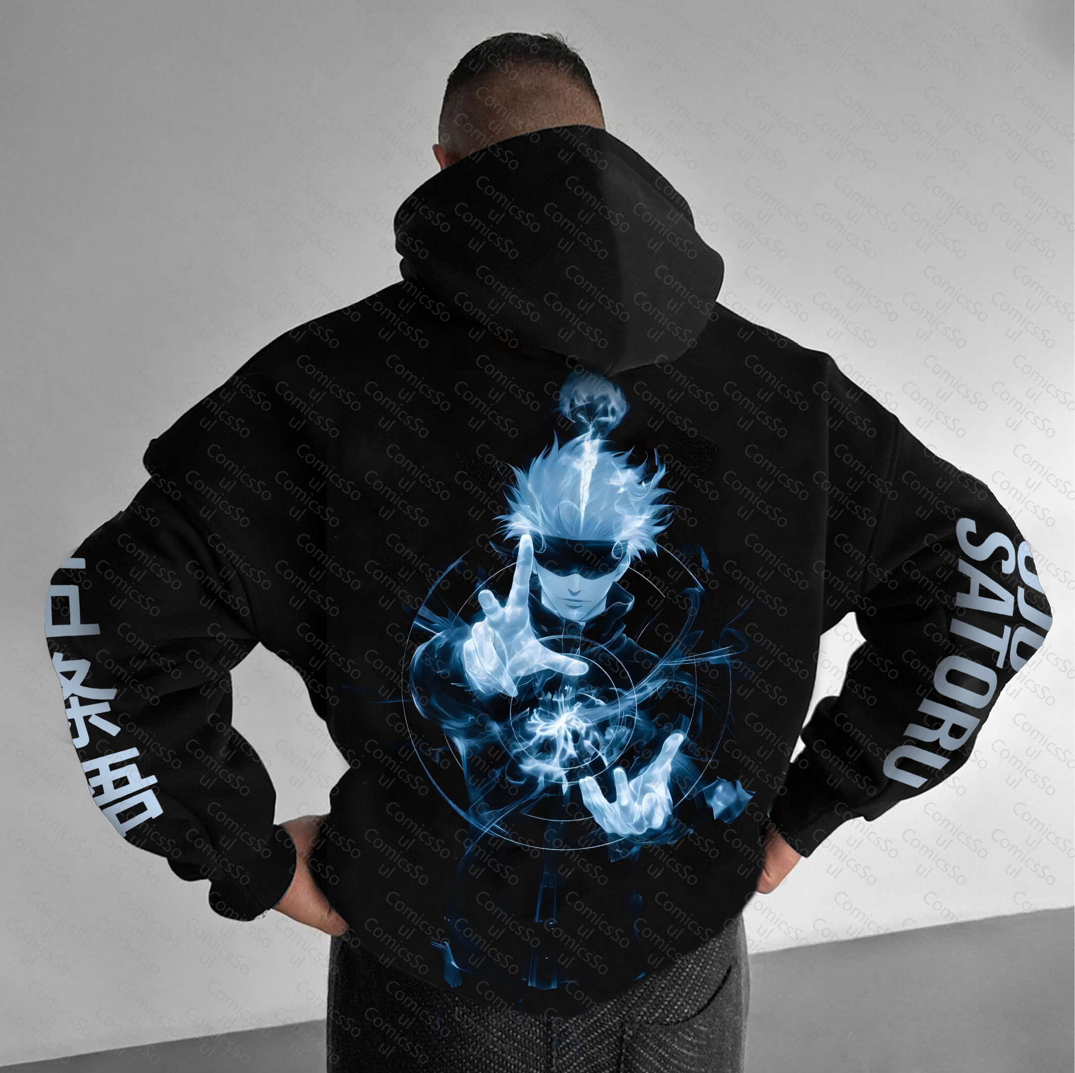 Unisex “ Comicssoul   ” Graphic Streetwear Vintage Hoodie