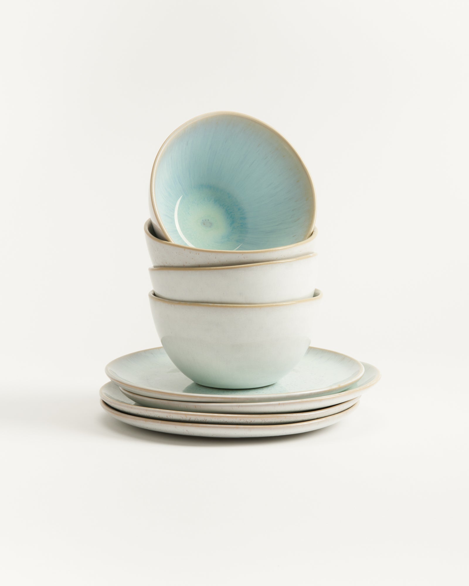 Areia Frühstücks-Set classic azur 8-teilig