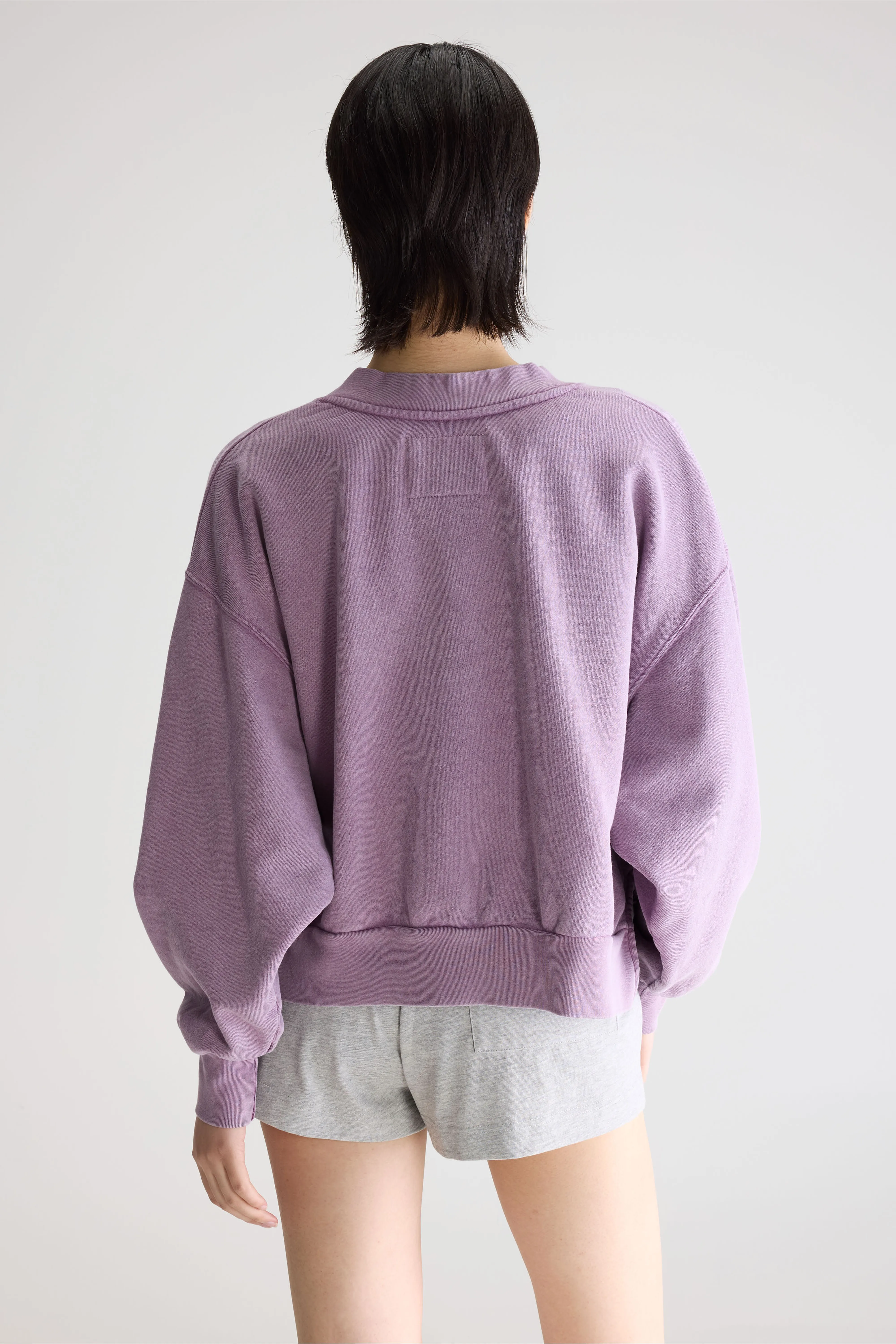 Bellerose Varola v-neck sweatshirt (261 / W / CROCUS)