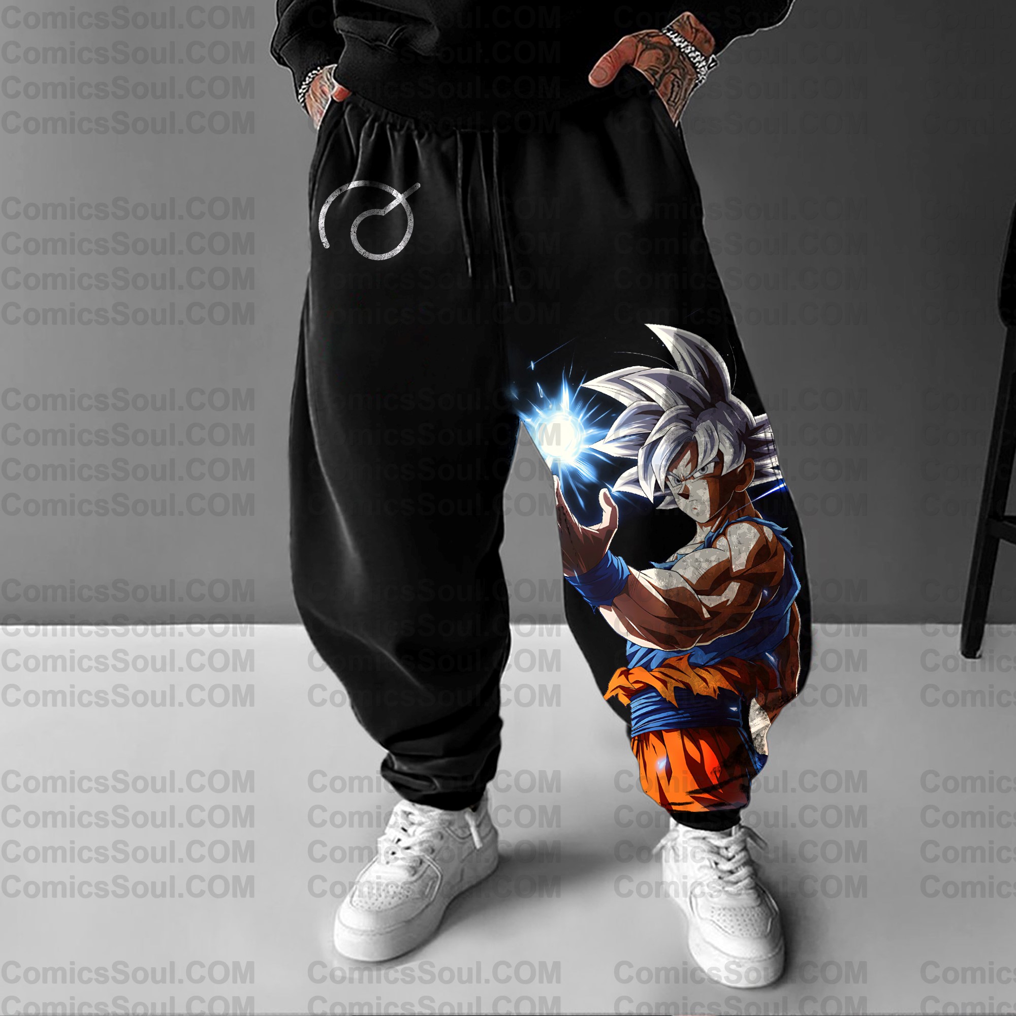 Unisex Anime Inspired Vintage Pants
