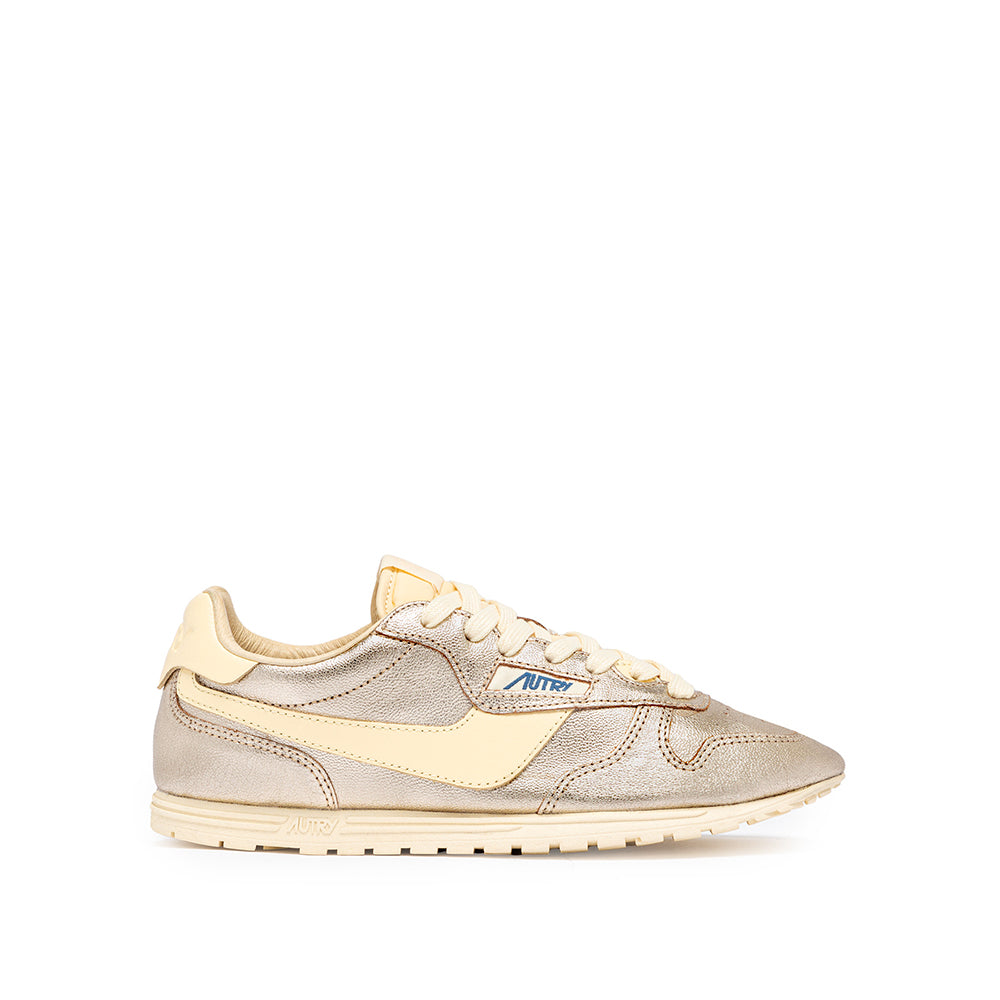 Autry - Baskets Windspin Low Wom - Beige Gold