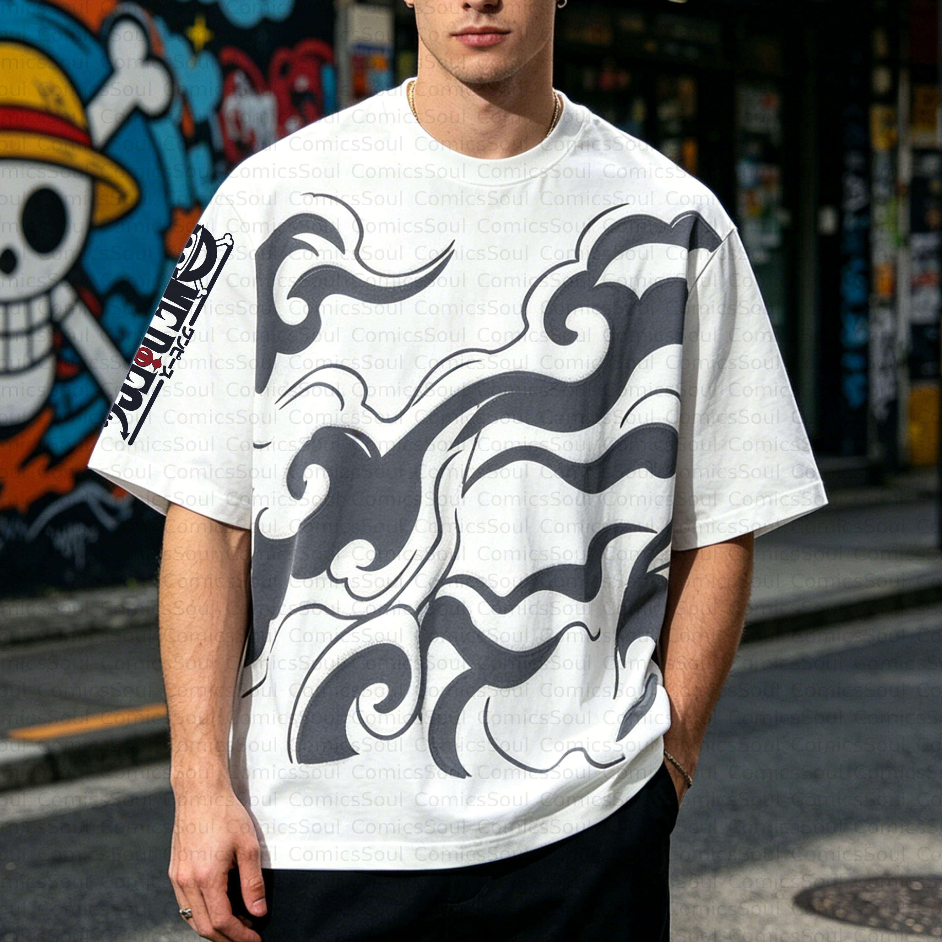 Unisex Anime Inspired Vintage T-Shirt