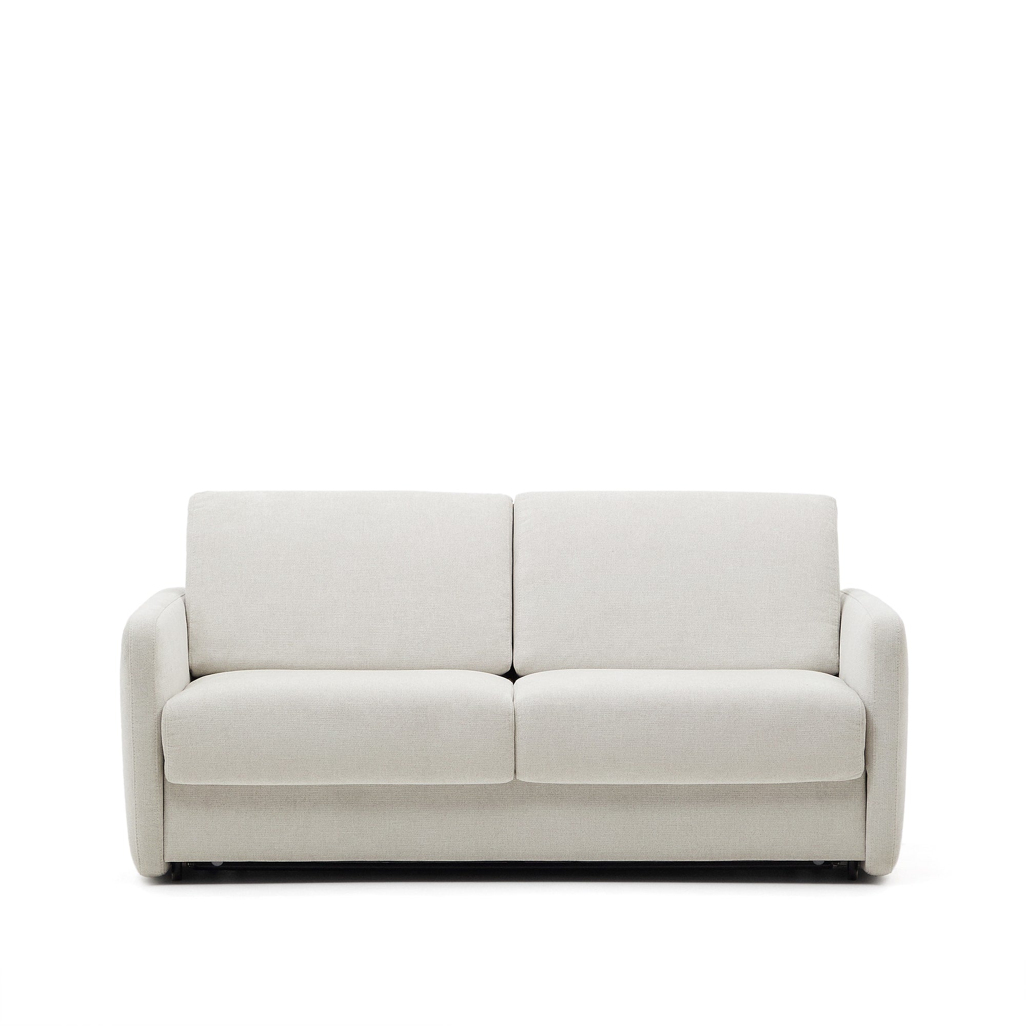 Kave Home - Parelkleurig 3-zitsslaapbank Nuala 204 cm