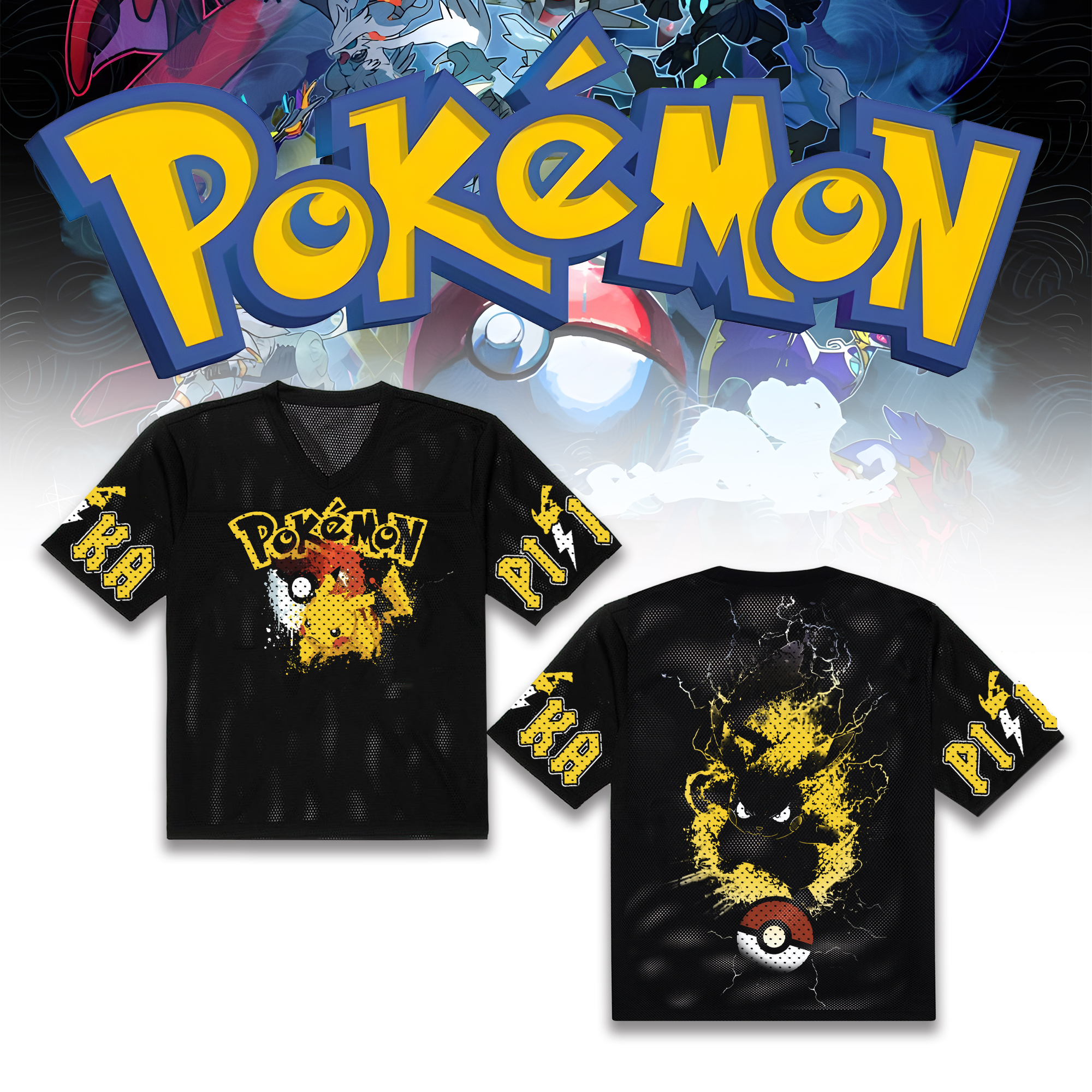 Unisex  “Comicssoul” Anime Style Retro I Mesh T-Shirt