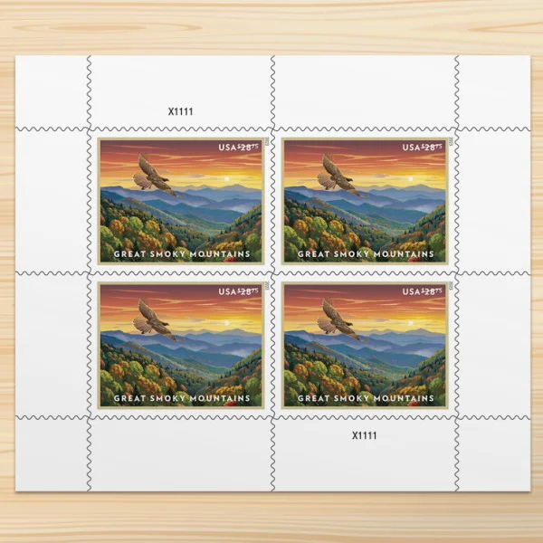 $28.75 Great Smoky Mountains Forever Stamps
