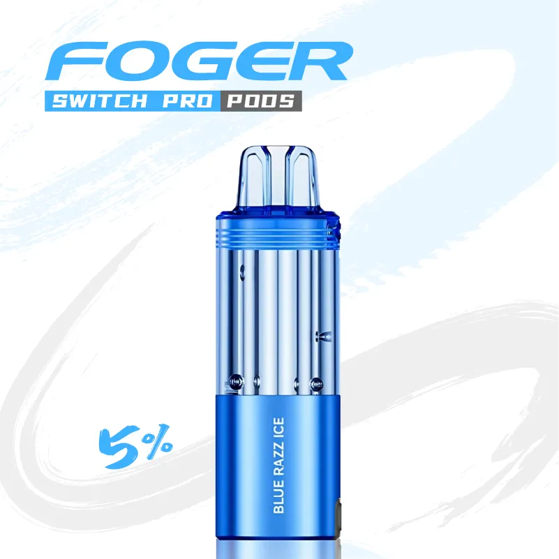 Blue Razz Ice Foger switch pro Pod
