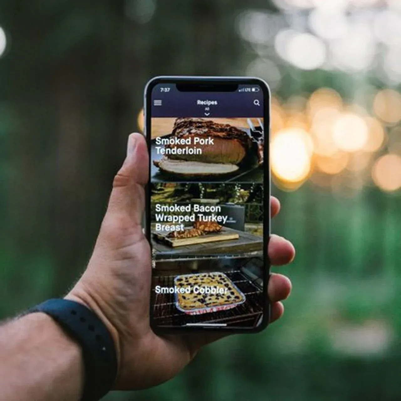 Masterbuilt 40-inch Bluetooth Digital Electric Smoker in Stainless Steel