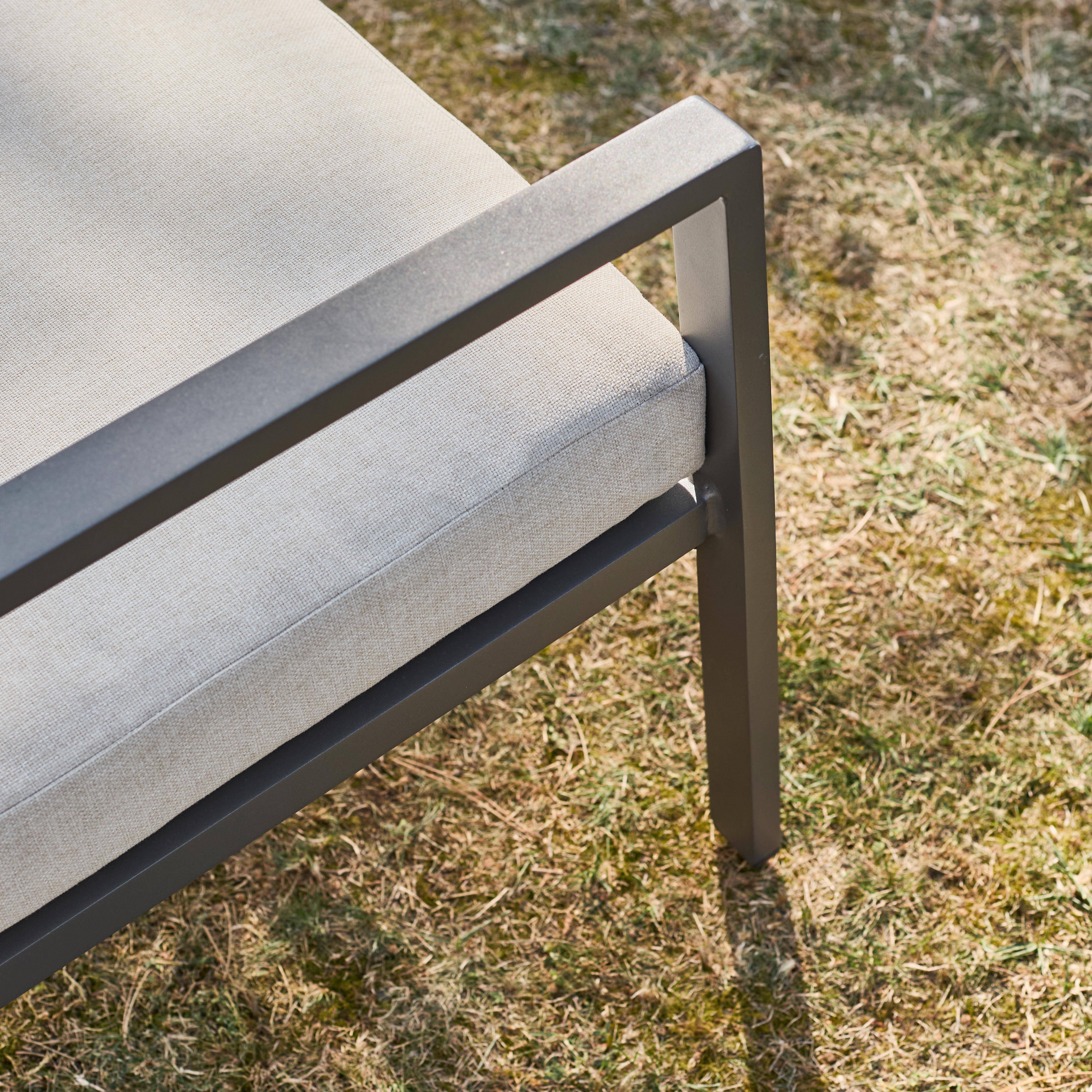Onara - Conjunto de jardín de aluminio , 4 plazas