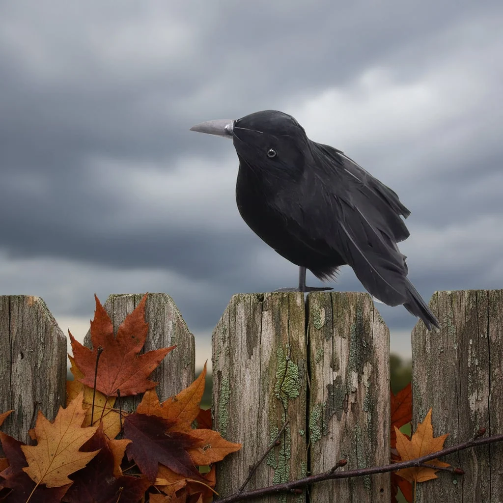 Halloween Decoration Realistic Artificial Crows - Image 2 Halloween Decoration Realistic Artificial Crows - Image 2