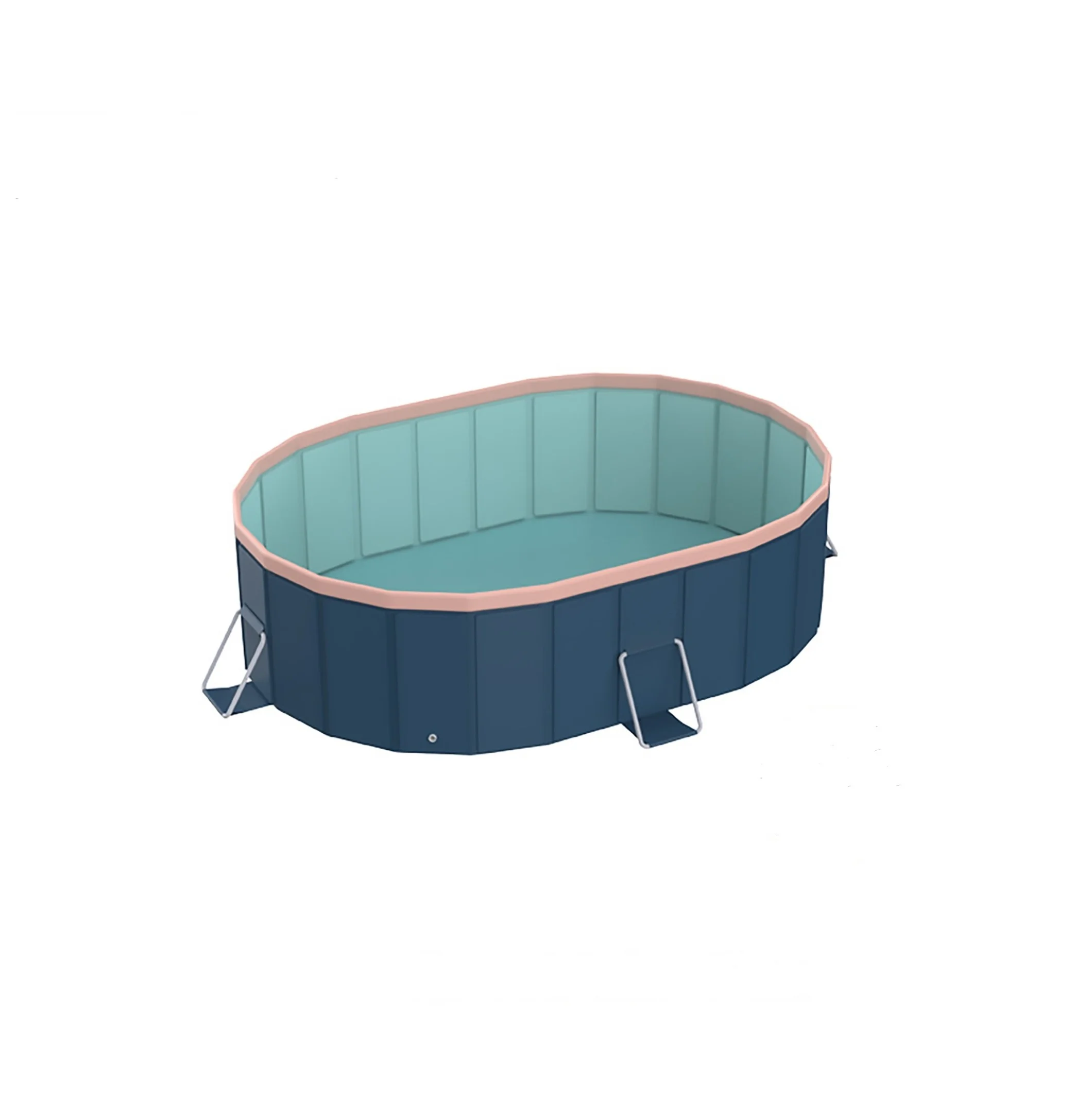 3.65m PVC Folding Pool - Outdoor Swimming Pool for Patio, Beach & Garden - Durable, Non-Inflatable, Easy Setup & Storage - Image 8