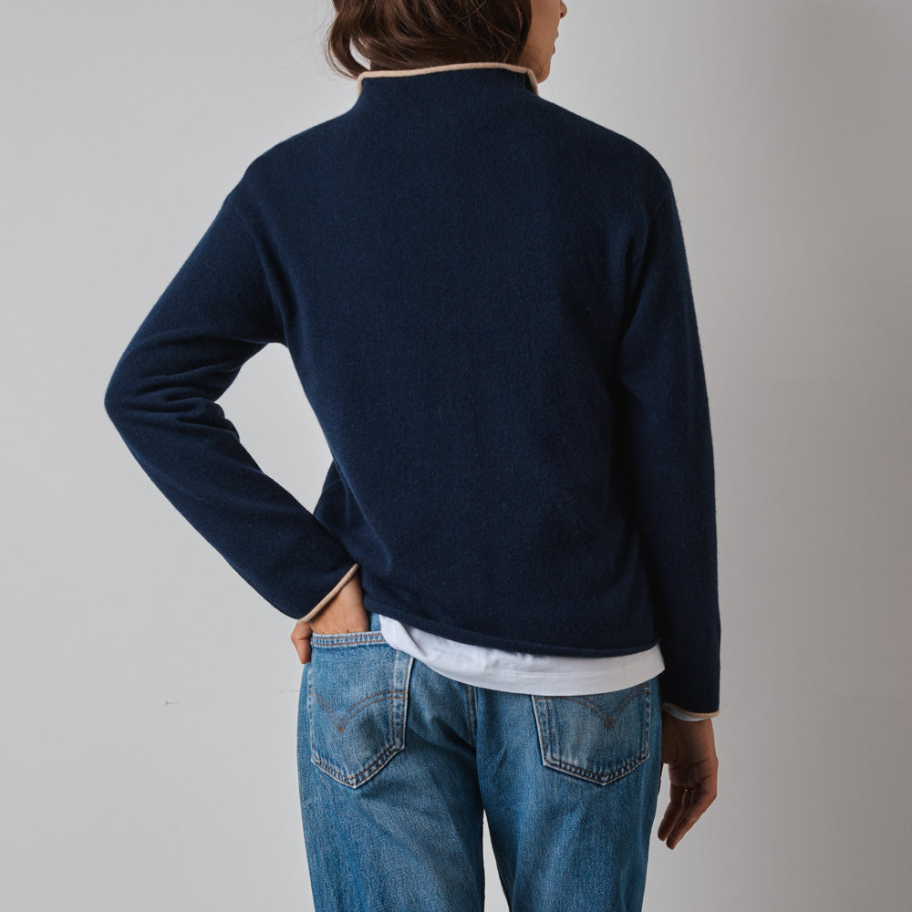 Merci - Gilet Iris - Bleu