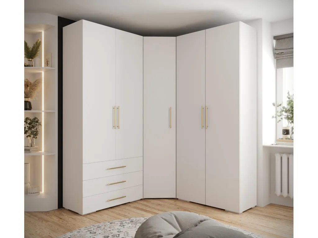 Alkihogares 3 armario con puertas batientes 236.7/182/47