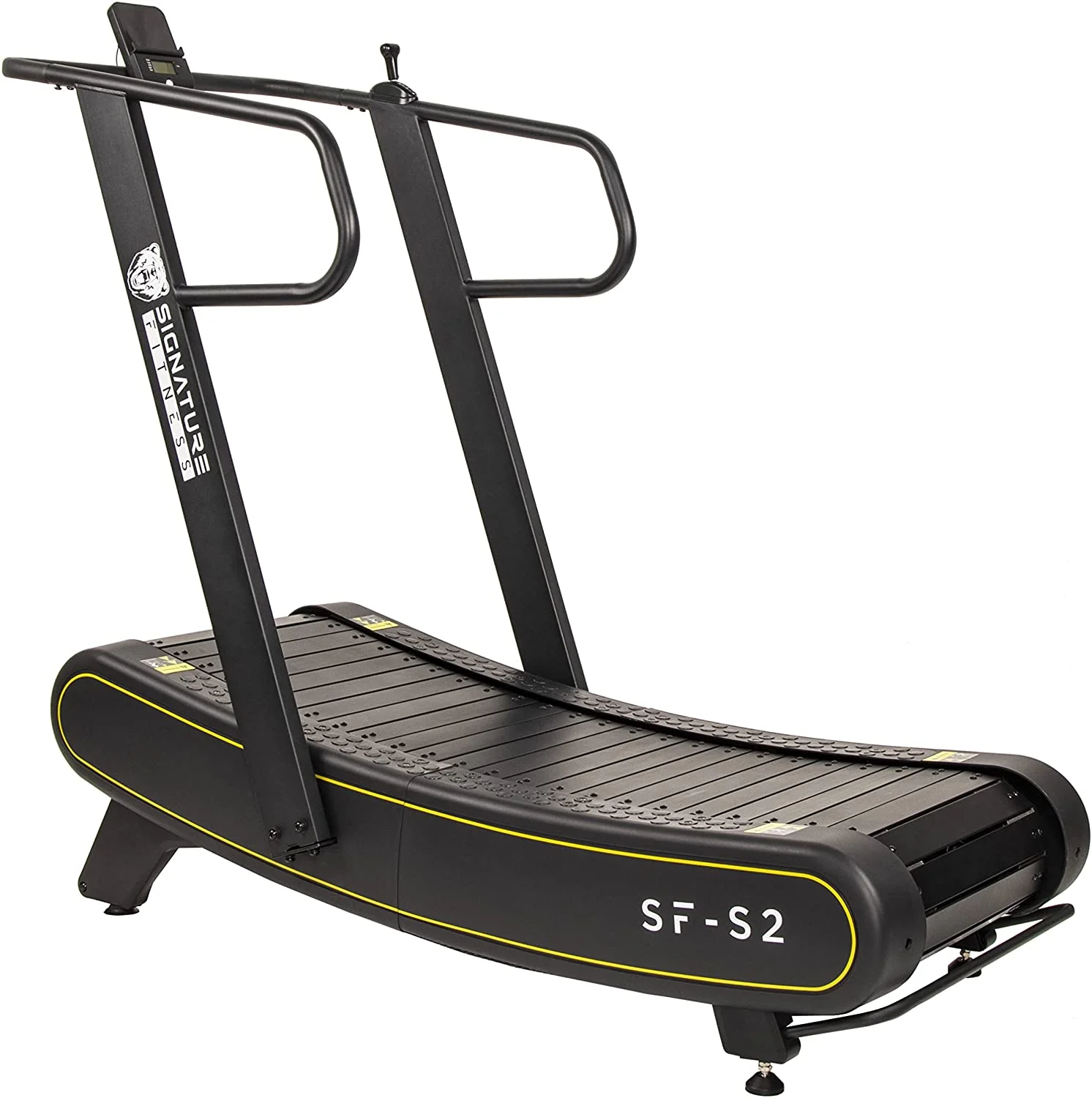 Signature Fitness SF-S2 Sprint Demon - Motorless Curved Sprint Treadmill with Adjustable Levels of Resistance - 300 lb Capacity - Image 7