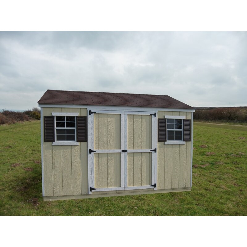 WAYFAIR Value 8 Ft. W X 8 Ft. D Solid And Manufactured Wood Storage Shed