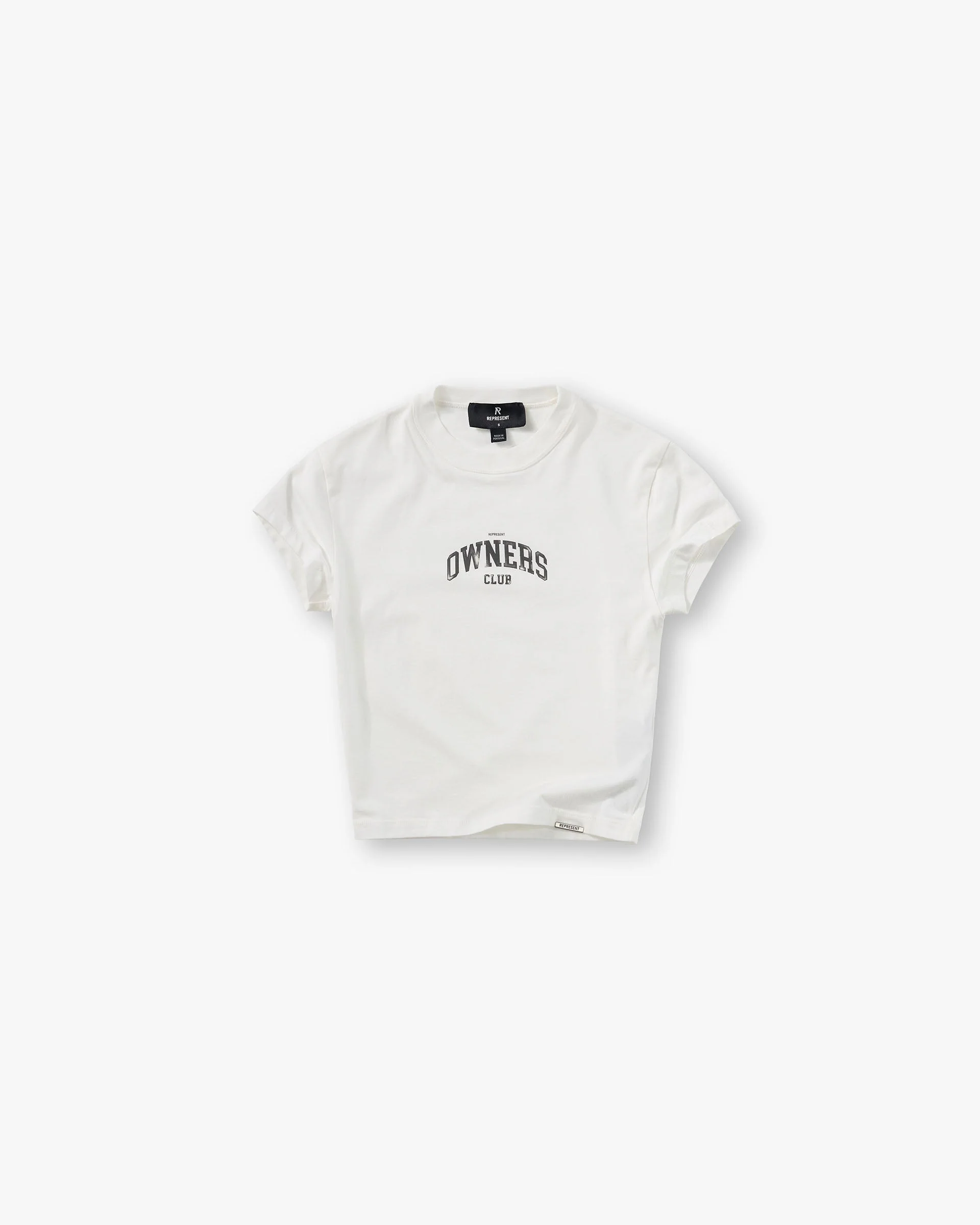 Represent Owners Club Baby Tee - Flat White