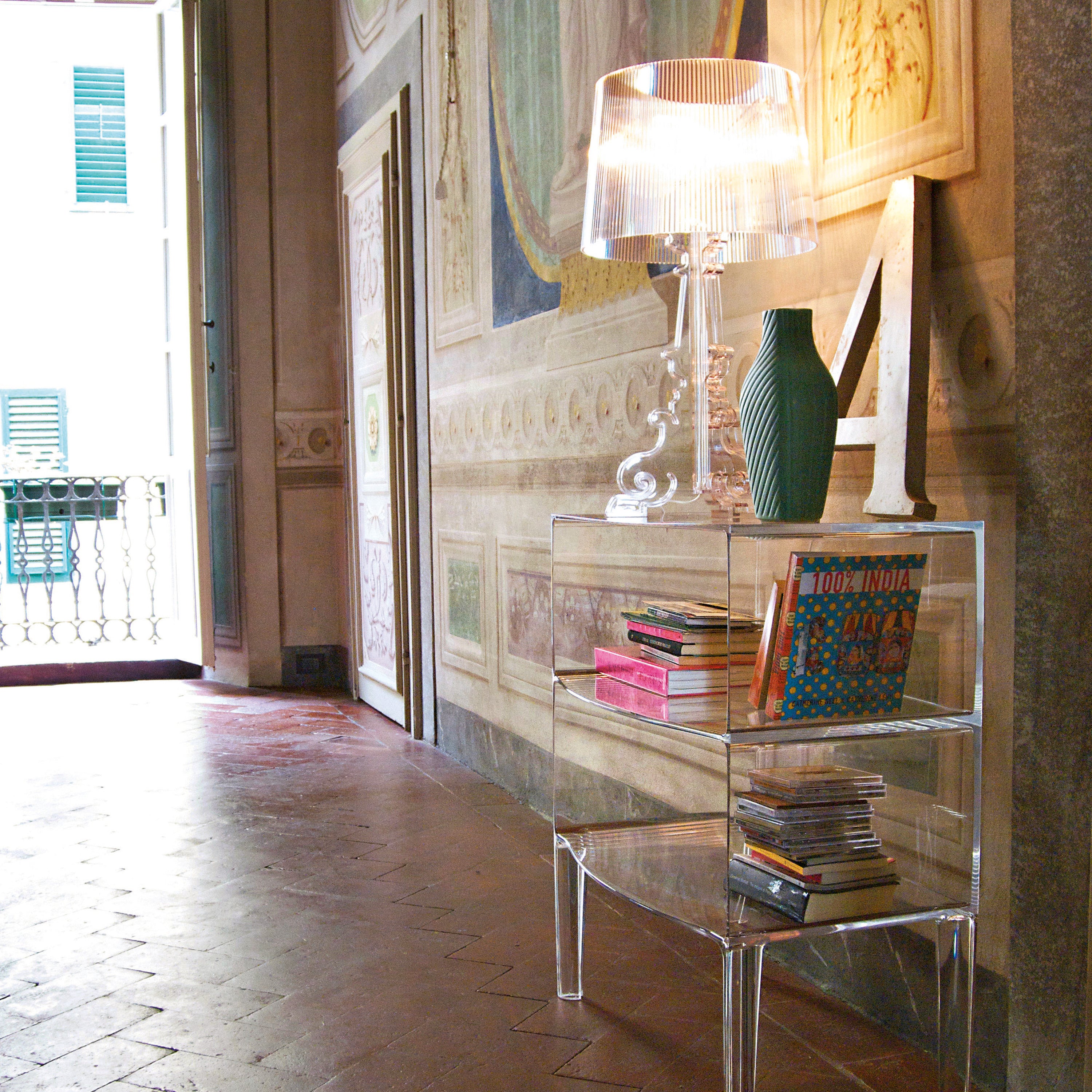 Kartell Ghost Buster Commode - H 80 cm - Kristal