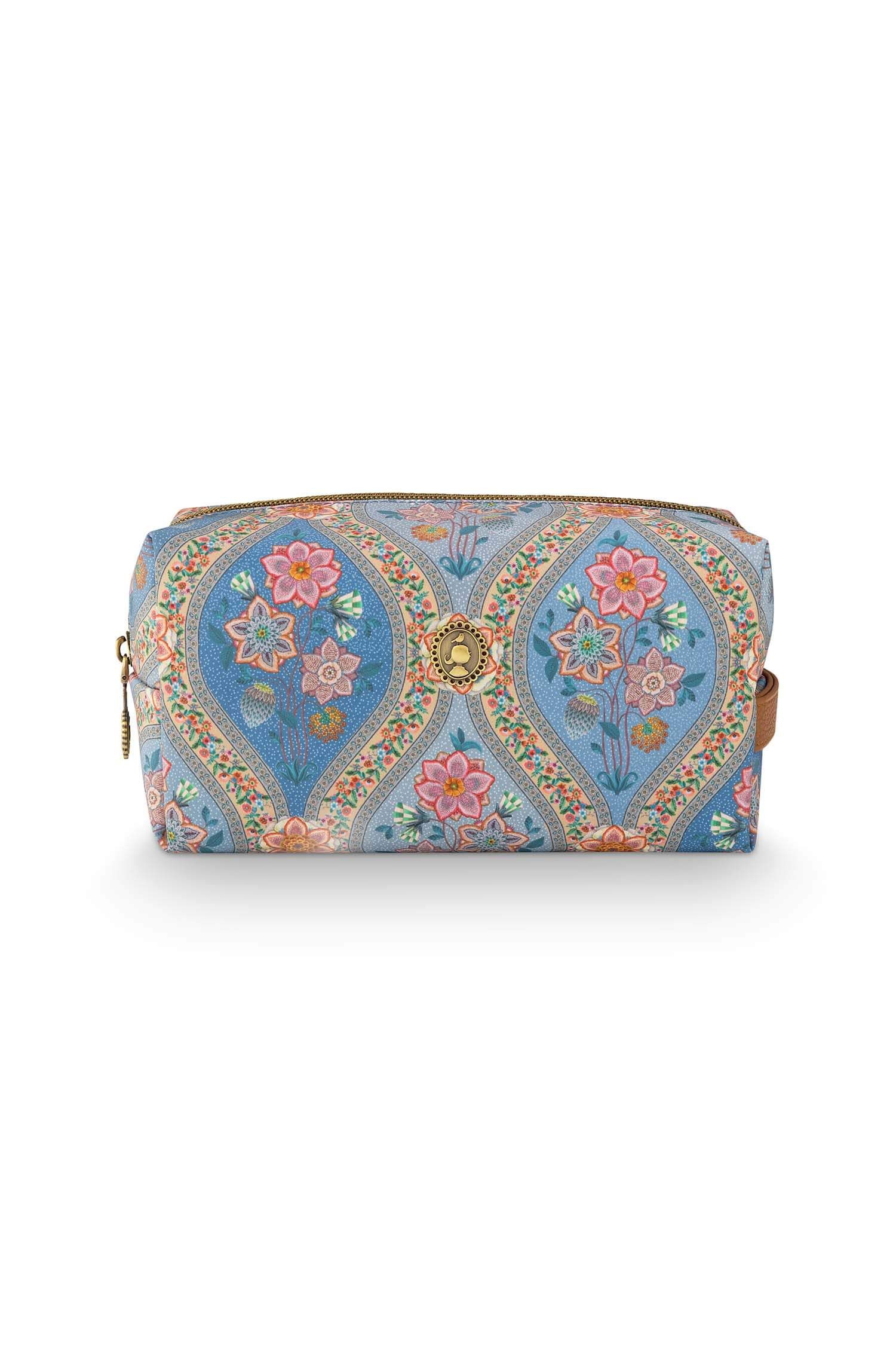 Cosmetic Bag Coco Medium Ornamento Blue