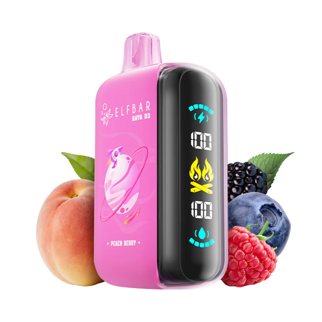 ELFBAR RAYA D3 cigarette électronique jetable (toutes les saveurs)
