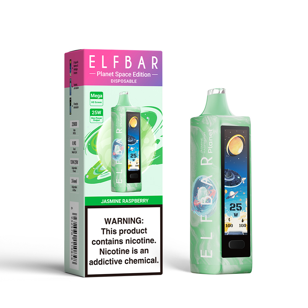 ELF BAR PLANET 25K ladattava kertakäyttöinen sähkötupakka (kaikki maut)