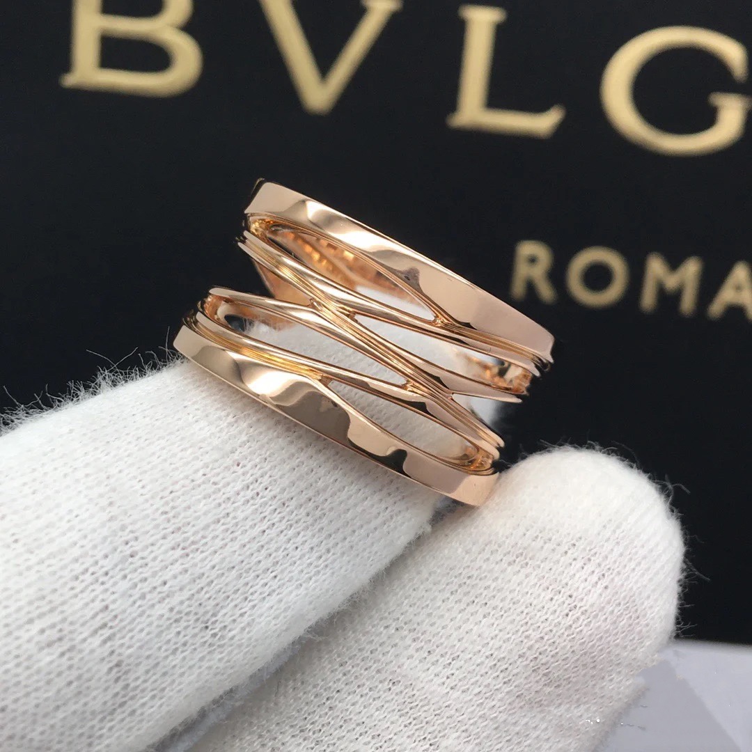 Bvlgari Wide Band Hollow B.zero1 Ring - Original Replica Club