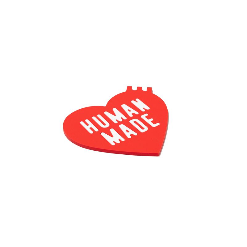 HUMAN MADE HEART RUBBER COASTER