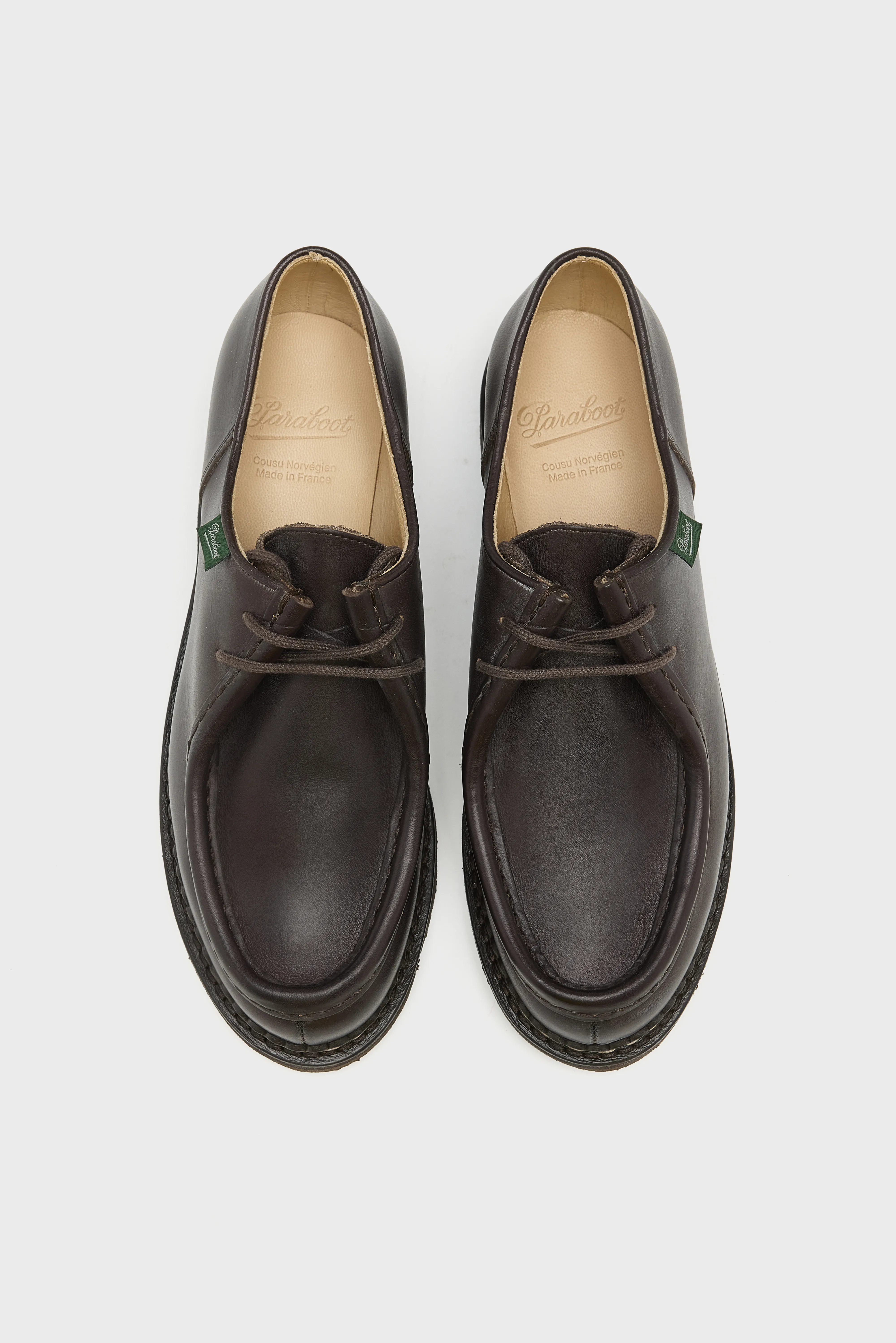 Bellerose Michael Leather Derby Shoes for Women (252 / W / BROWN)