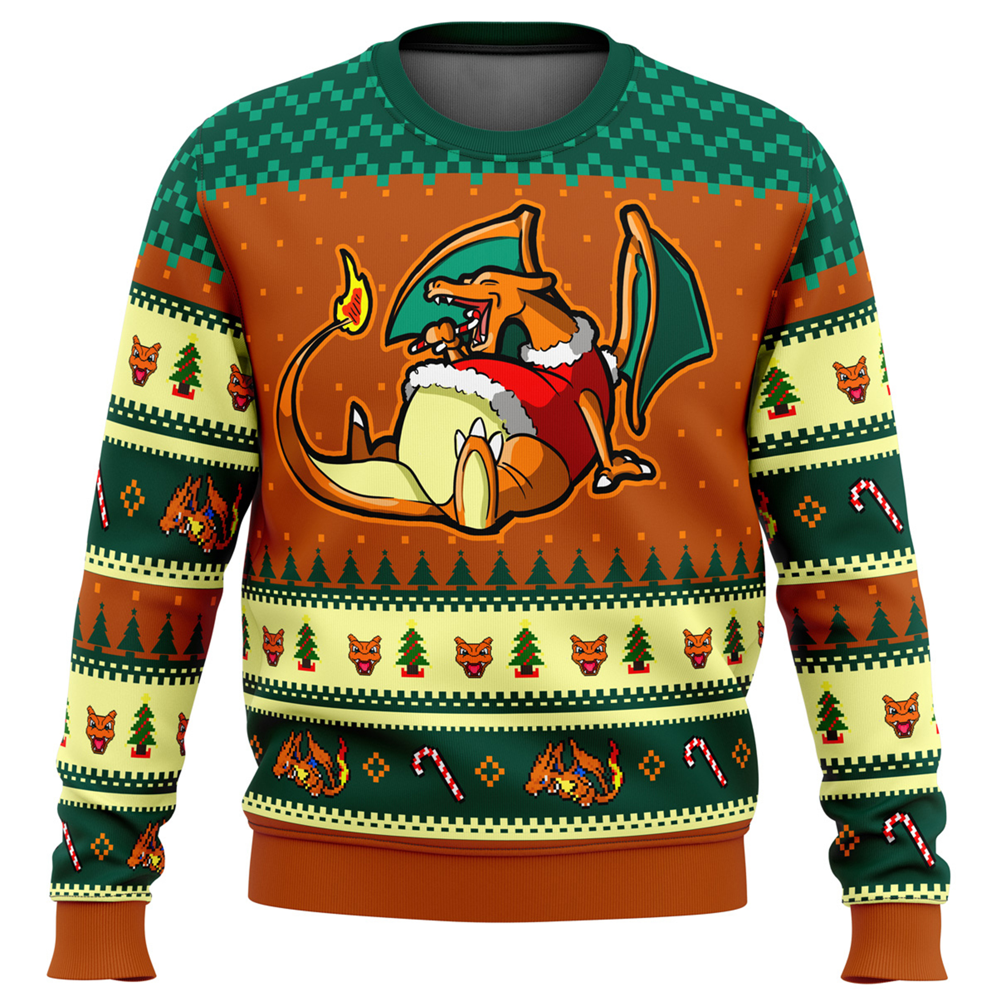 Unisex Anime Ugly Christmas Sweater TeeThreads Sustain the Scene with Custom Apparel