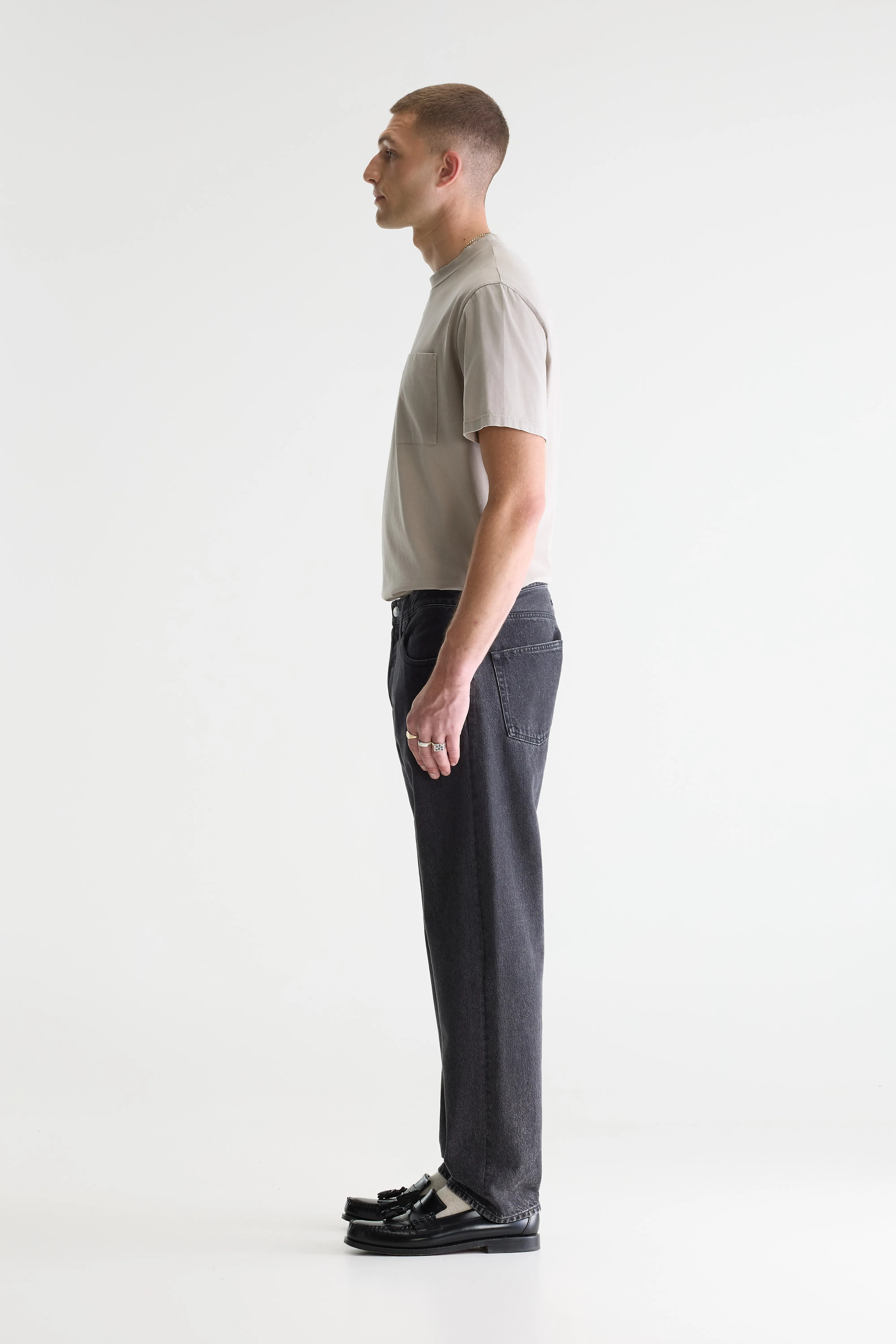 Bellerose Denim N. 01 - black loose jeans (262 / M / VINTAGE BLACK)